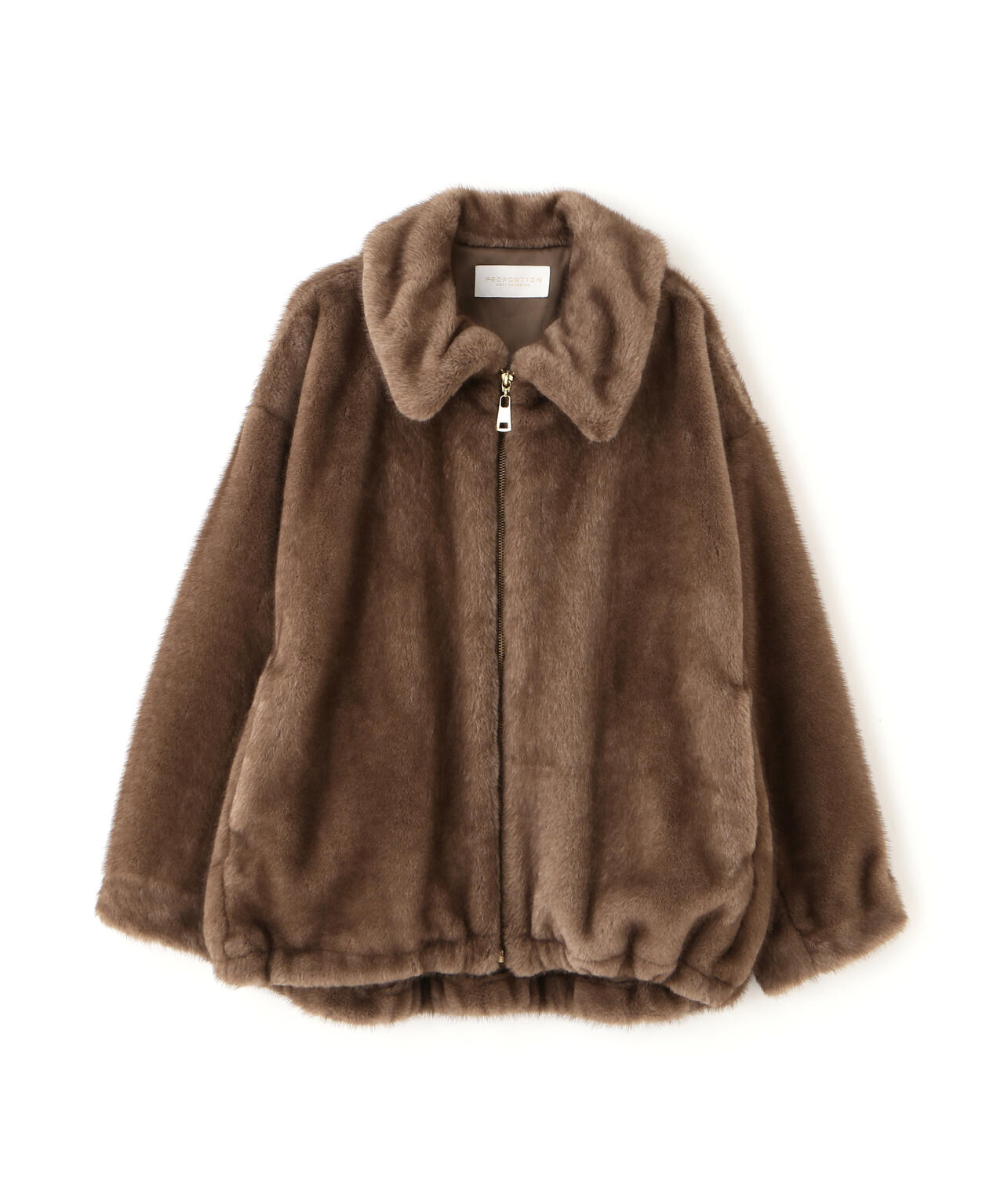 【青島心さん着用】フェイクファーブルゾン