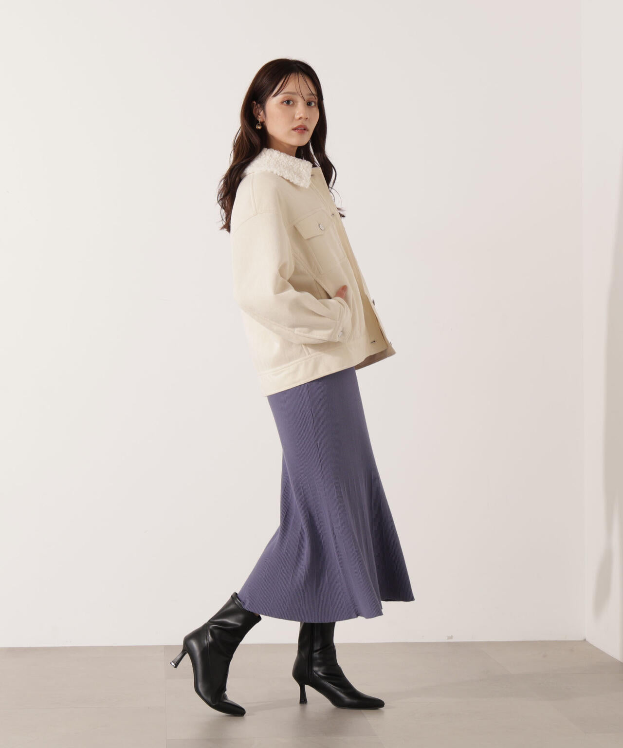 コーデュロイブルゾン