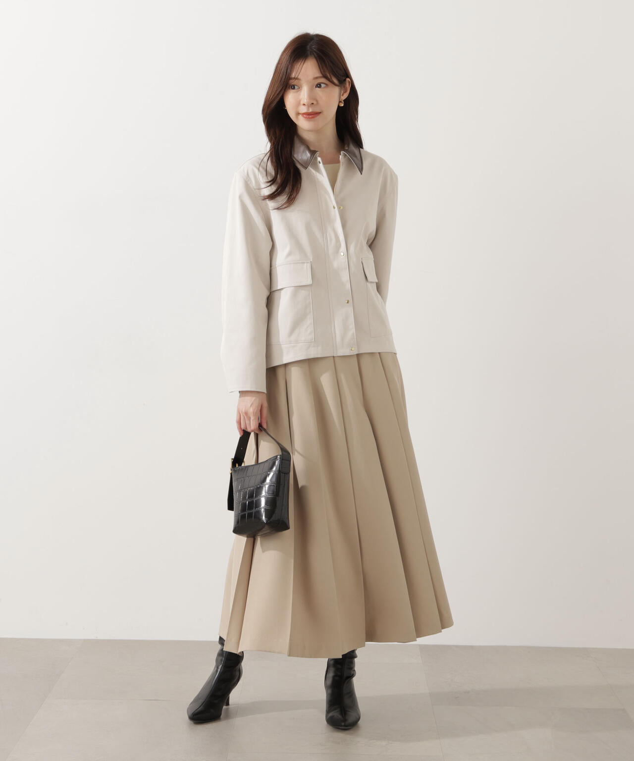 カバーオールブルゾン