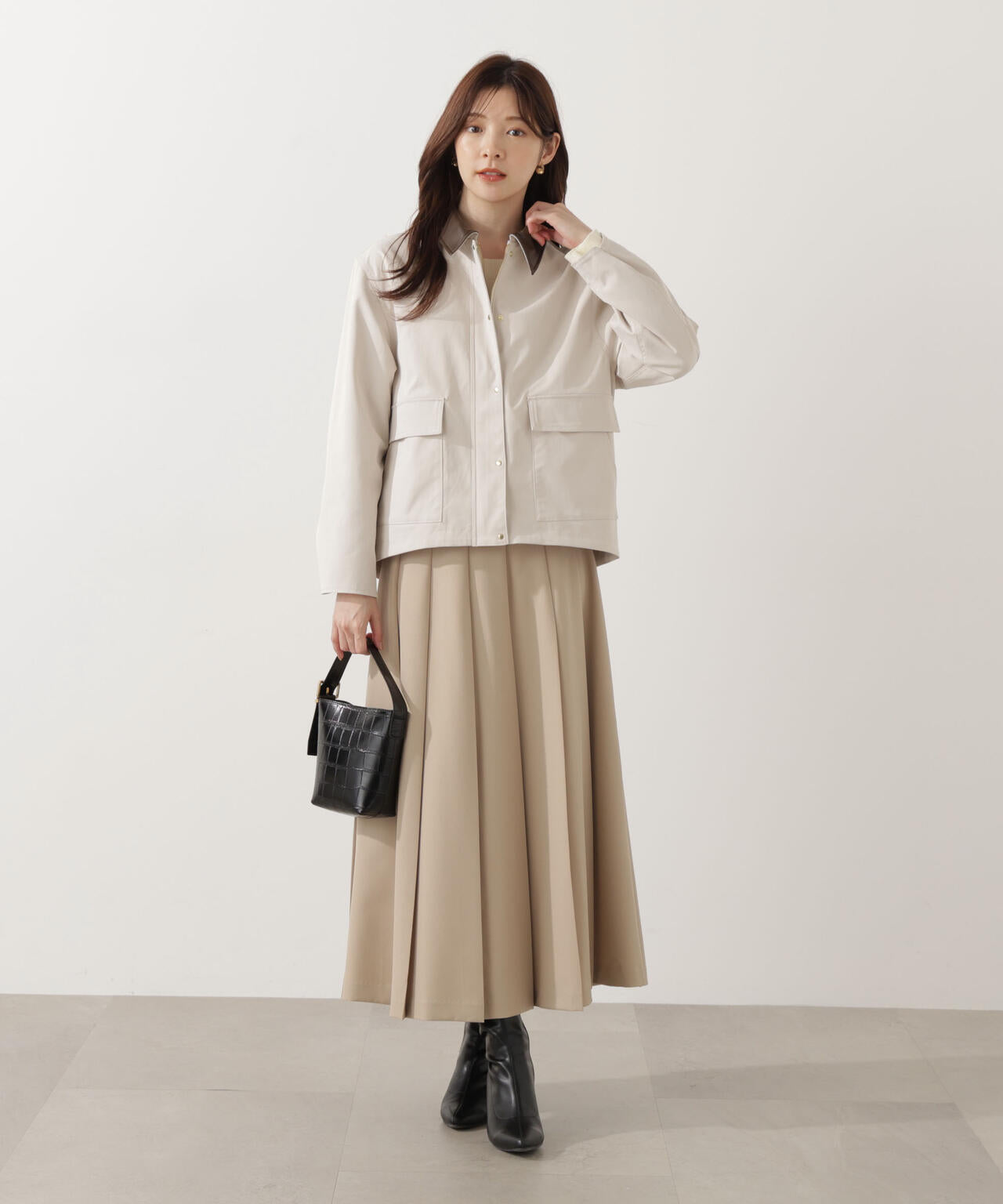 カバーオールブルゾン