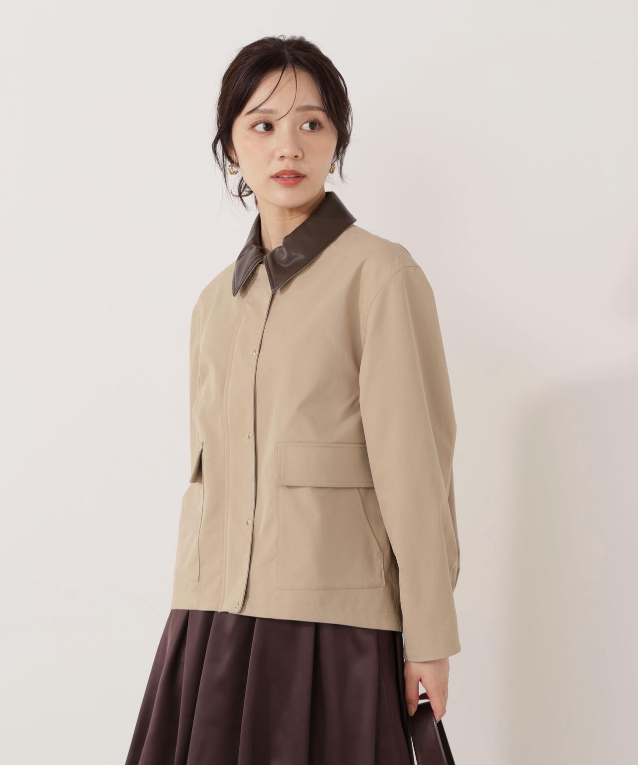 カバーオールブルゾン