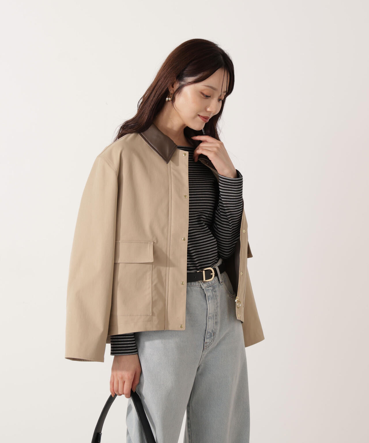 カバーオールブルゾン