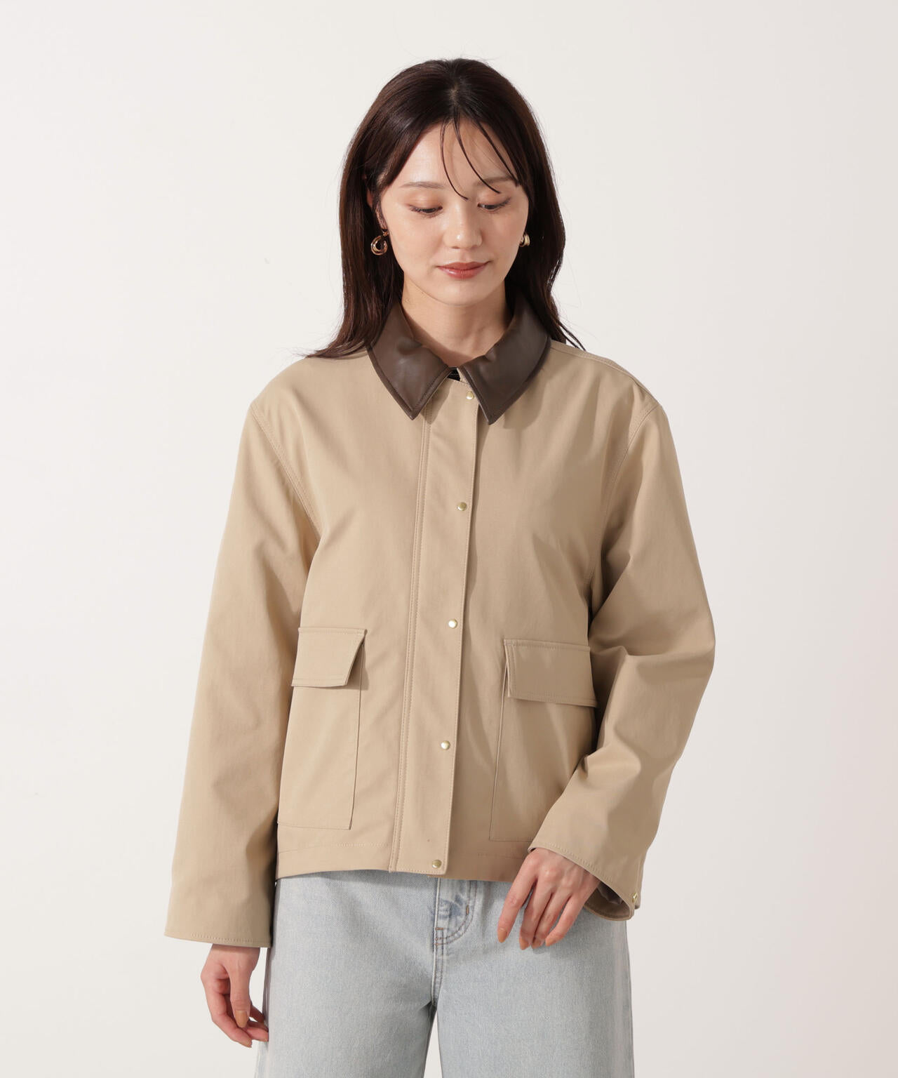 カバーオールブルゾン