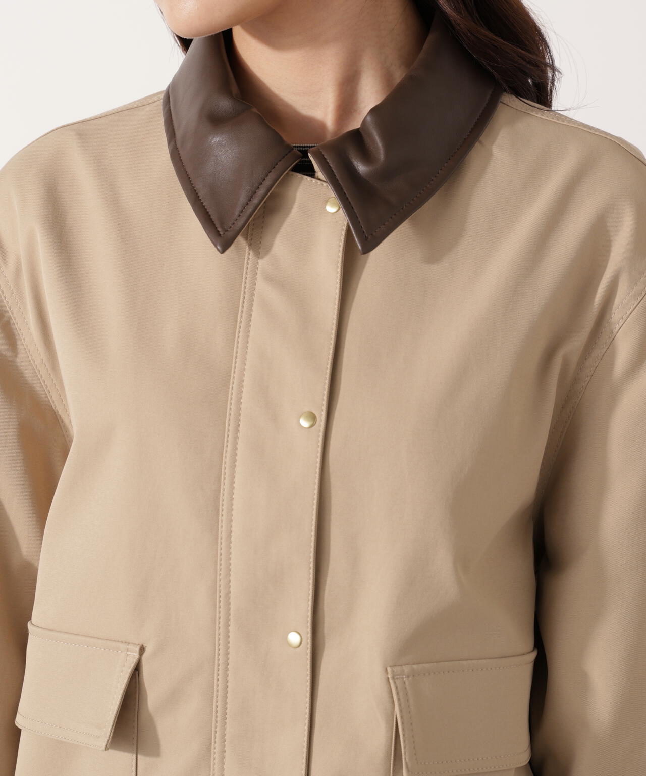 カバーオールブルゾン