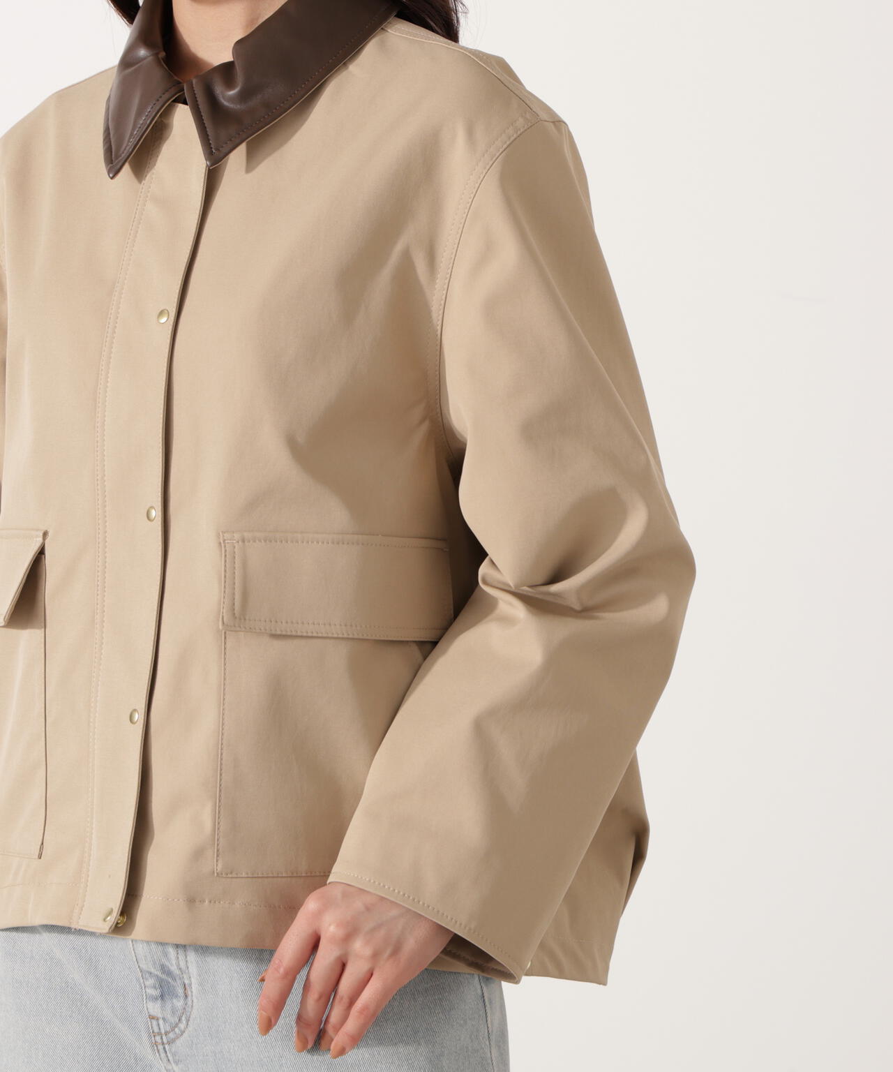 カバーオールブルゾン