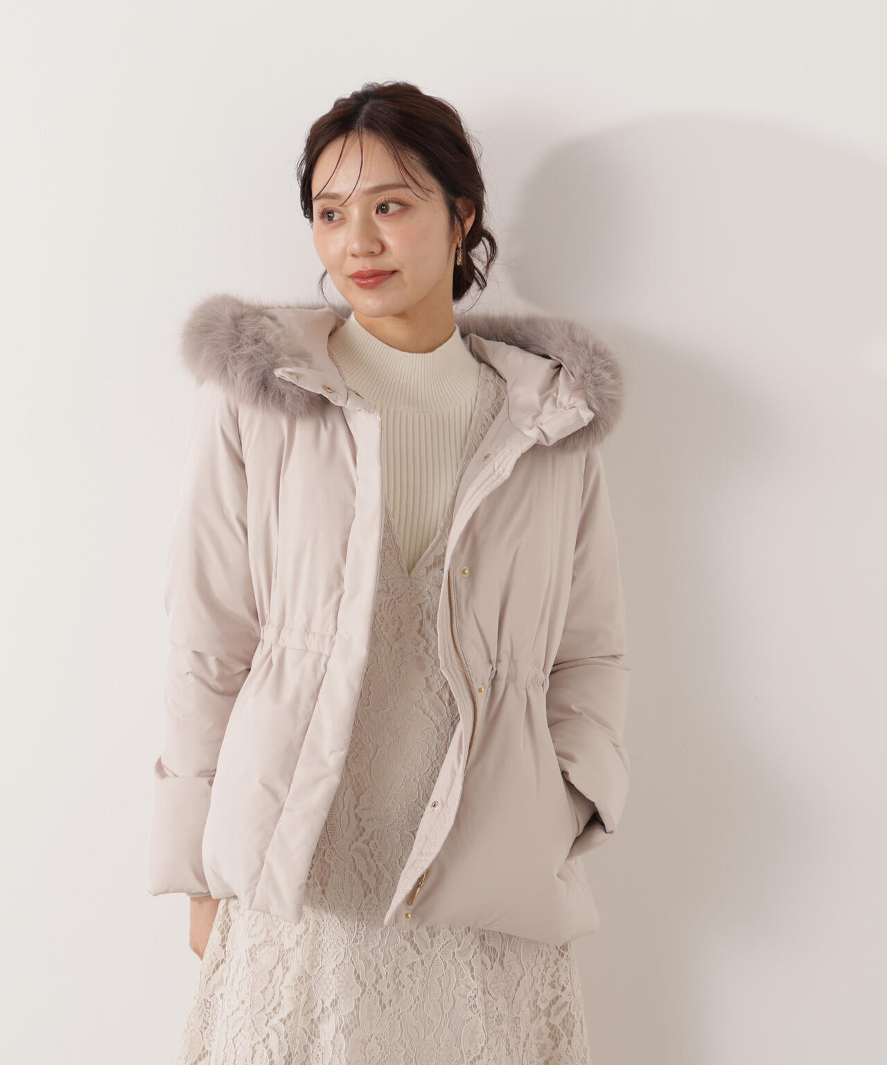 ウエストマークショートダウン | PROPORTION BODY DRESSING