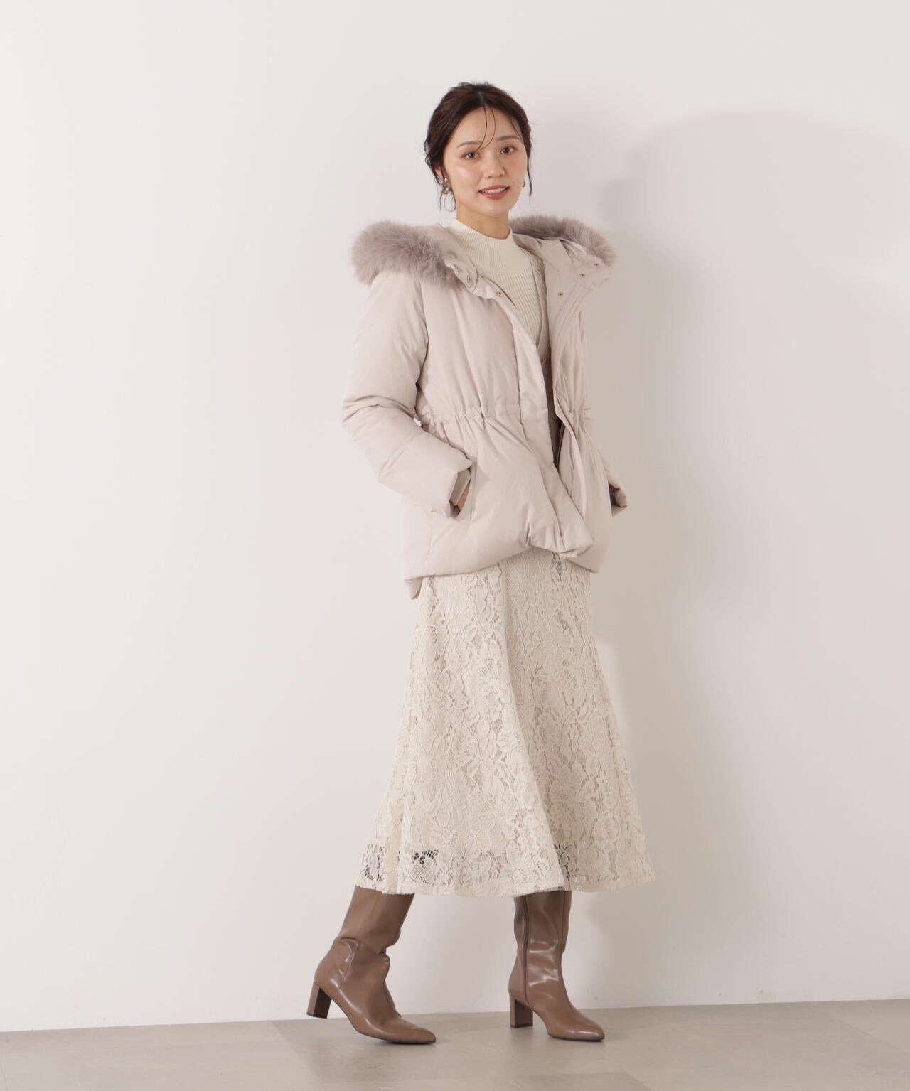 ウエストマークショートダウン | PROPORTION BODY DRESSING