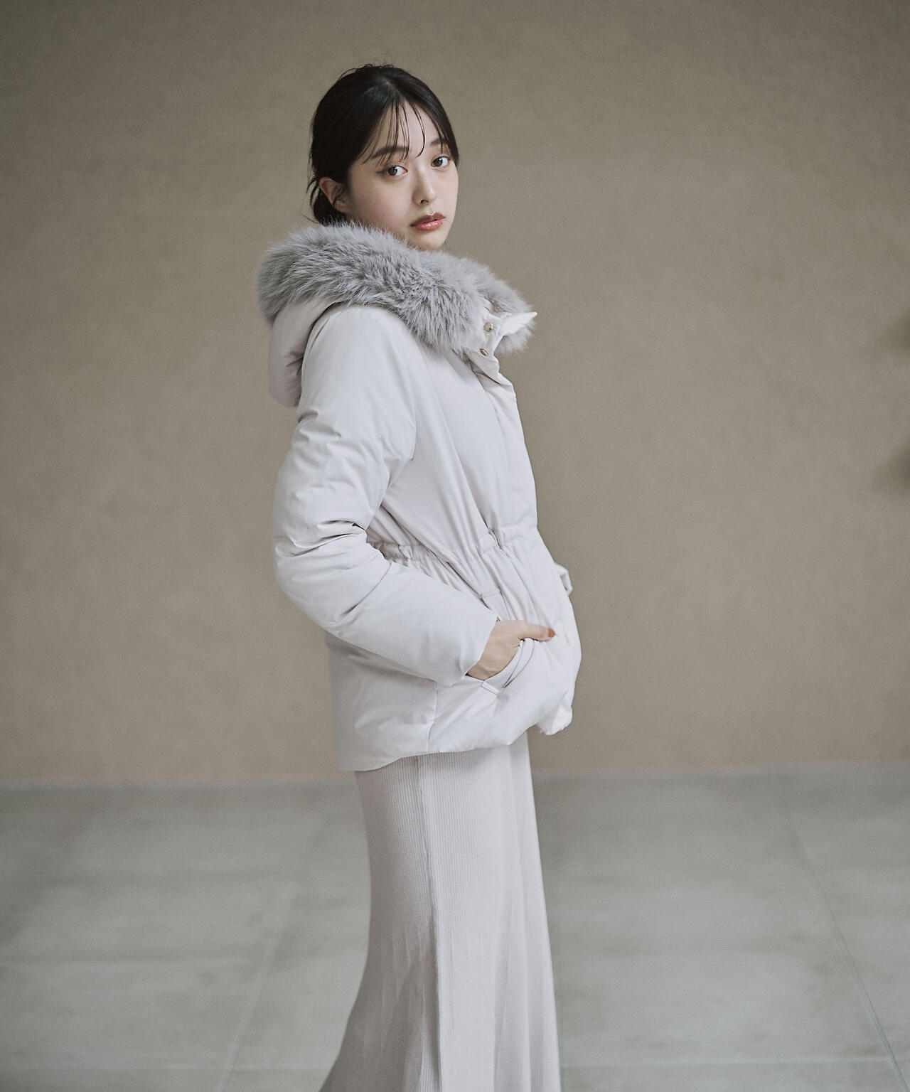 ウエストマークショートダウン | PROPORTION BODY DRESSING