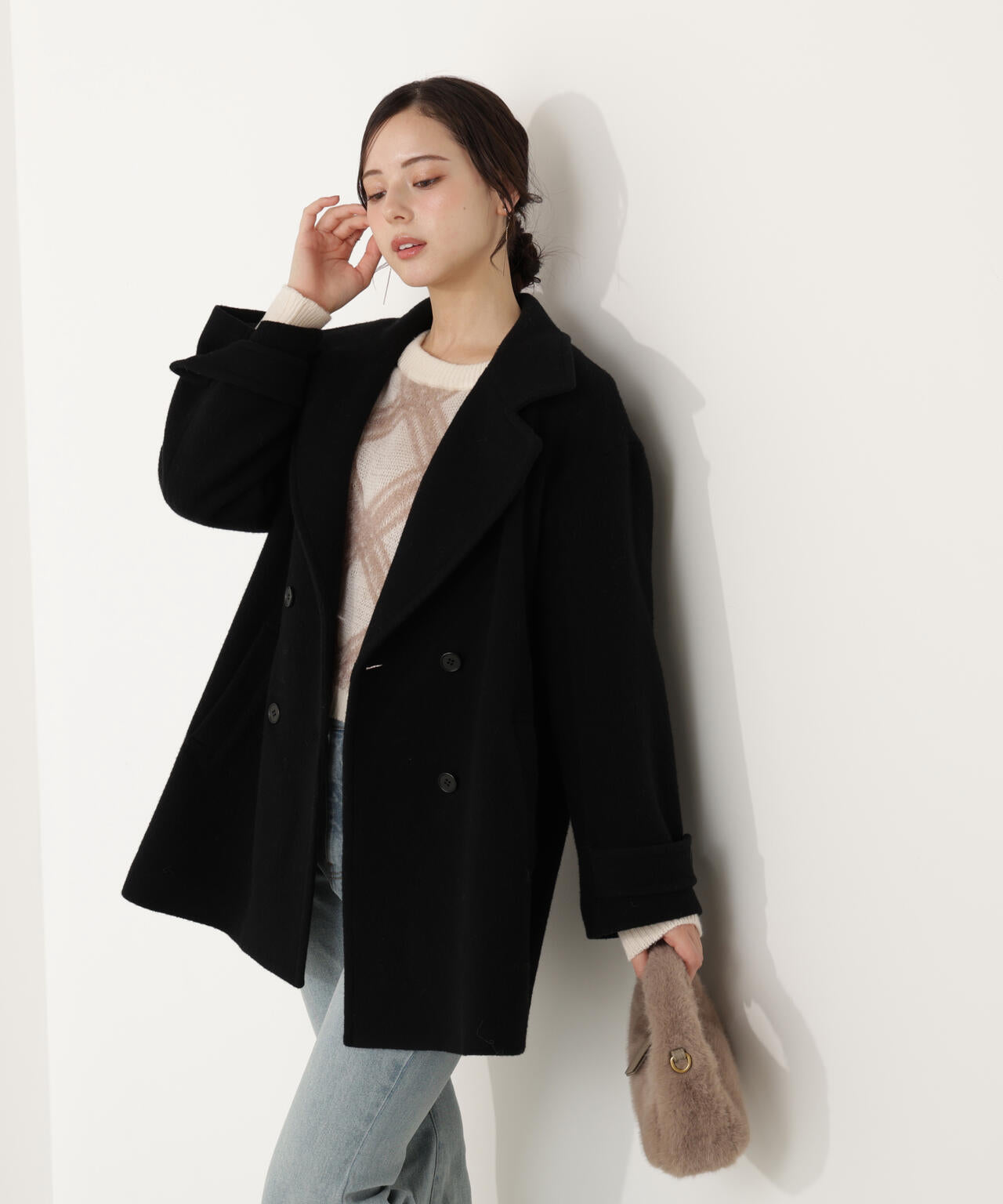 2wayミドルコート【ネールピンク：WEB限定】 | PROPORTION BODY