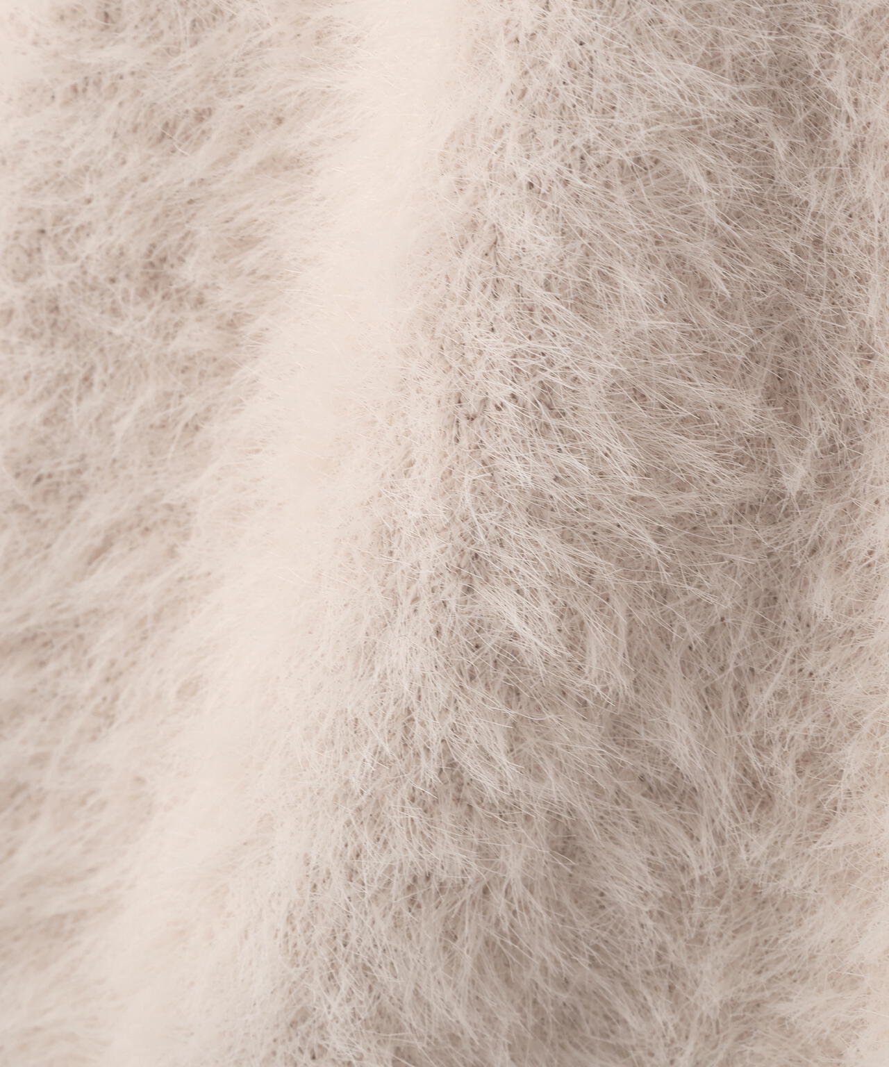 【青島心さん着用】フェザージャコット【アイボリー：WEB限定】