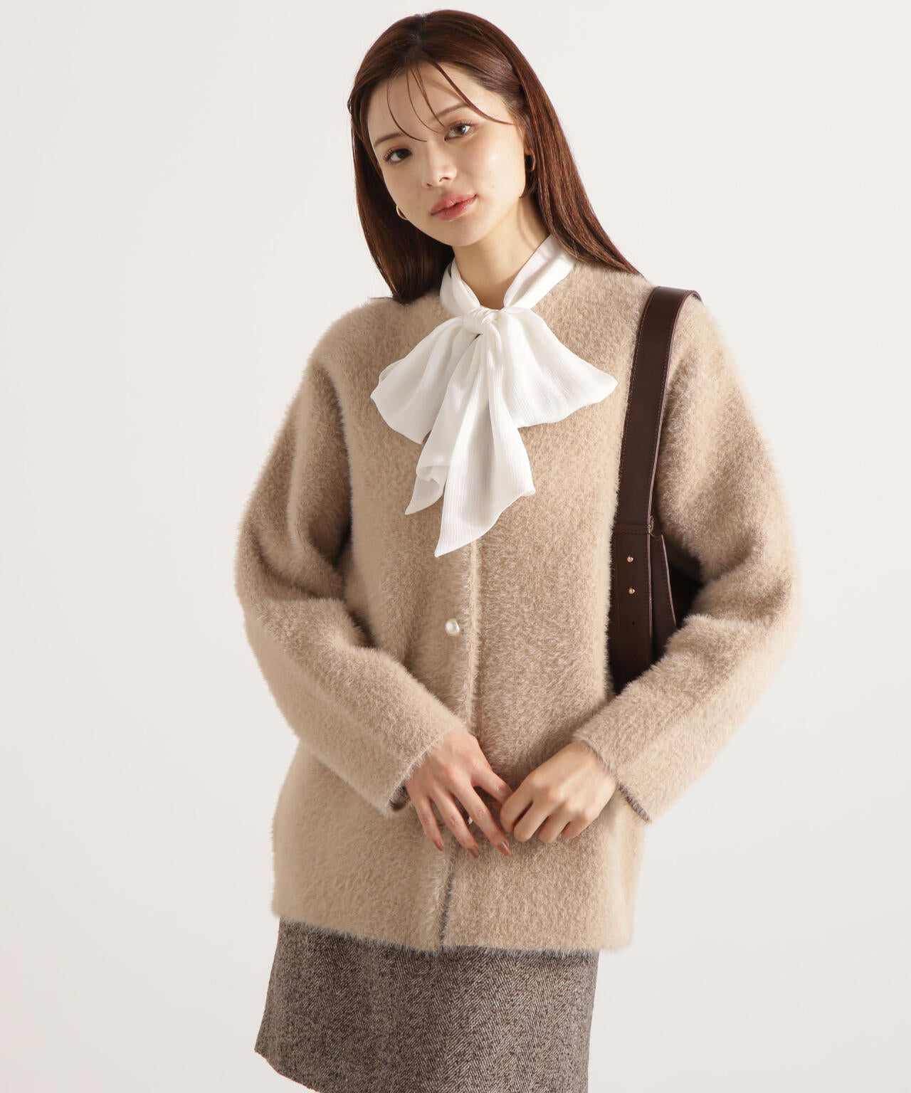 美品[Drawer]コットン ポリエステル フーディ RESORT1 コットンポリエステル フーディー