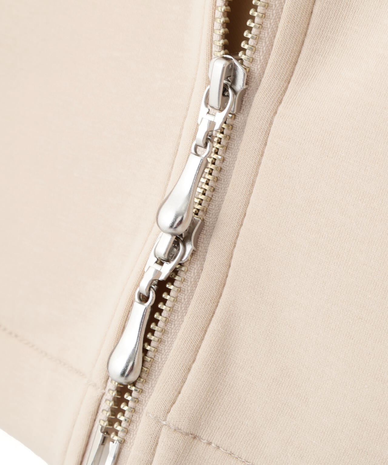 襟付きジップカットジャケット