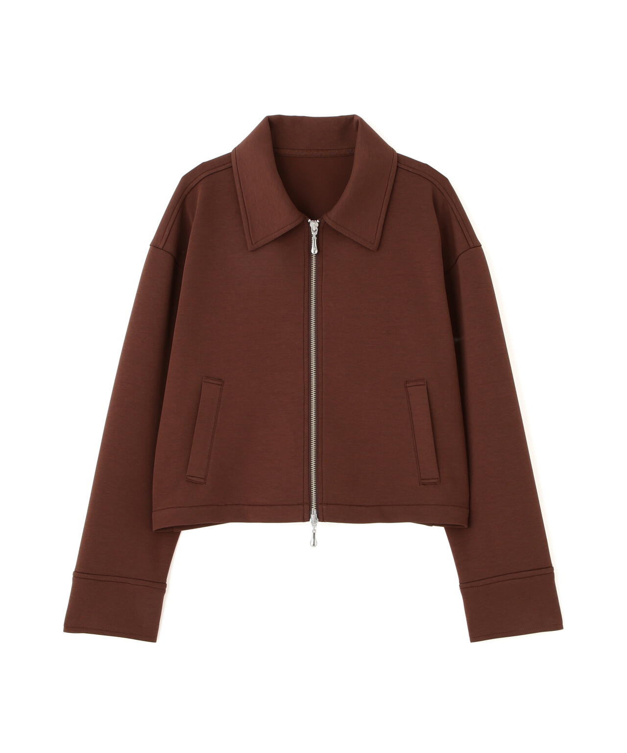 襟付きジップカットジャケット