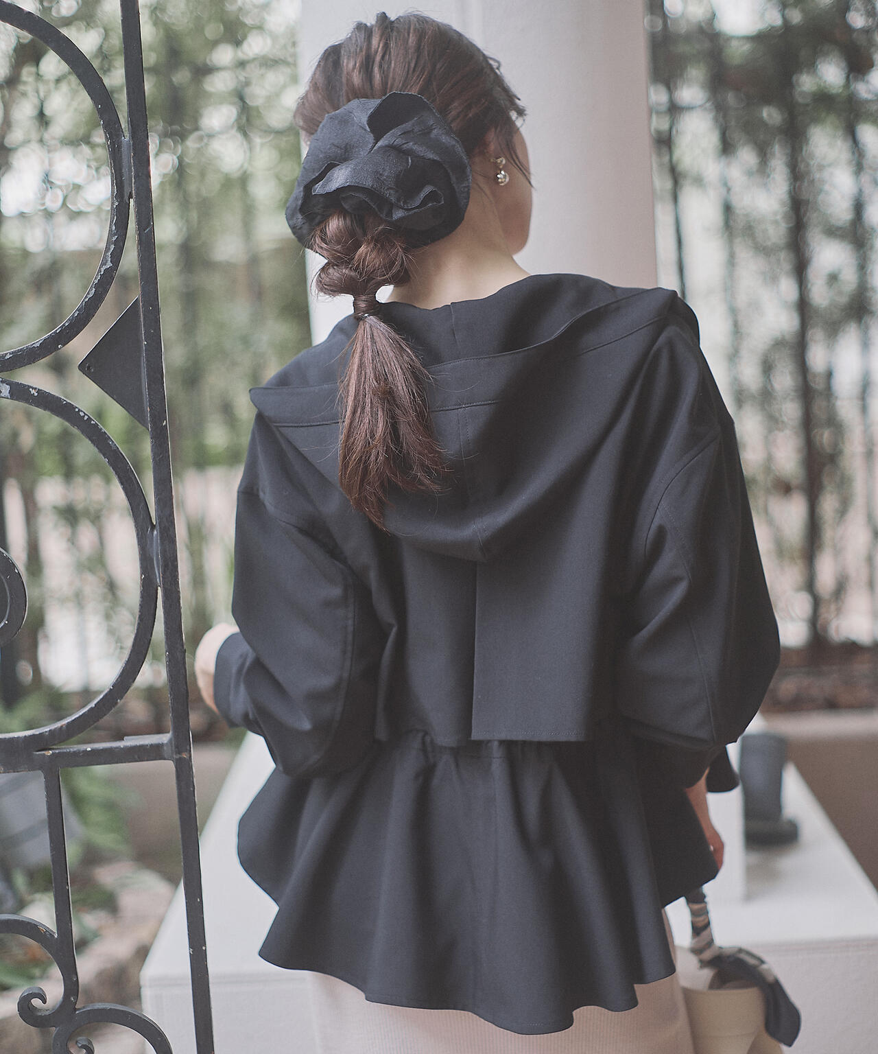 【松川星さん着用】フード付きマウンテンパーカー