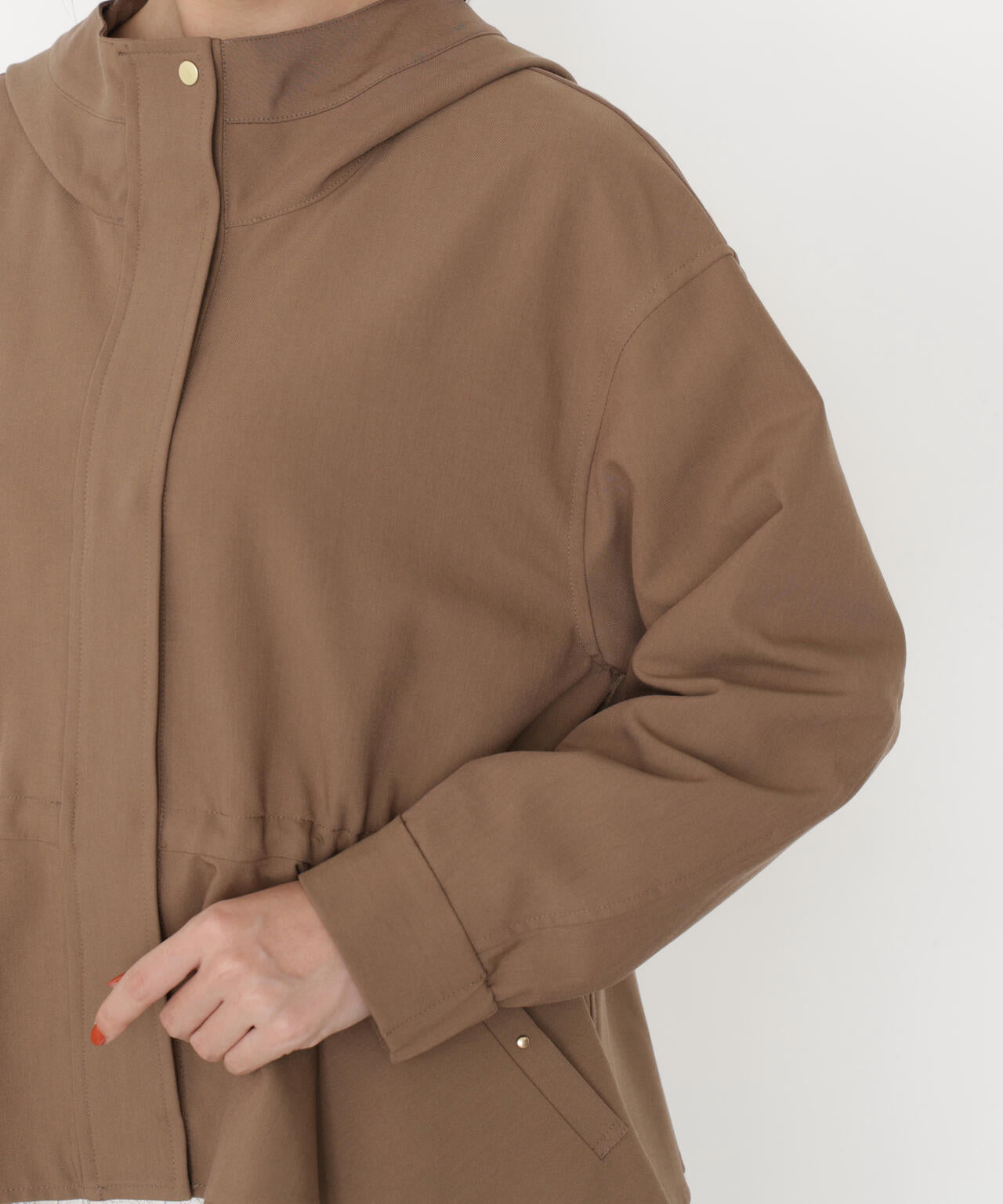 【松川星さん着用】フード付きマウンテンパーカー