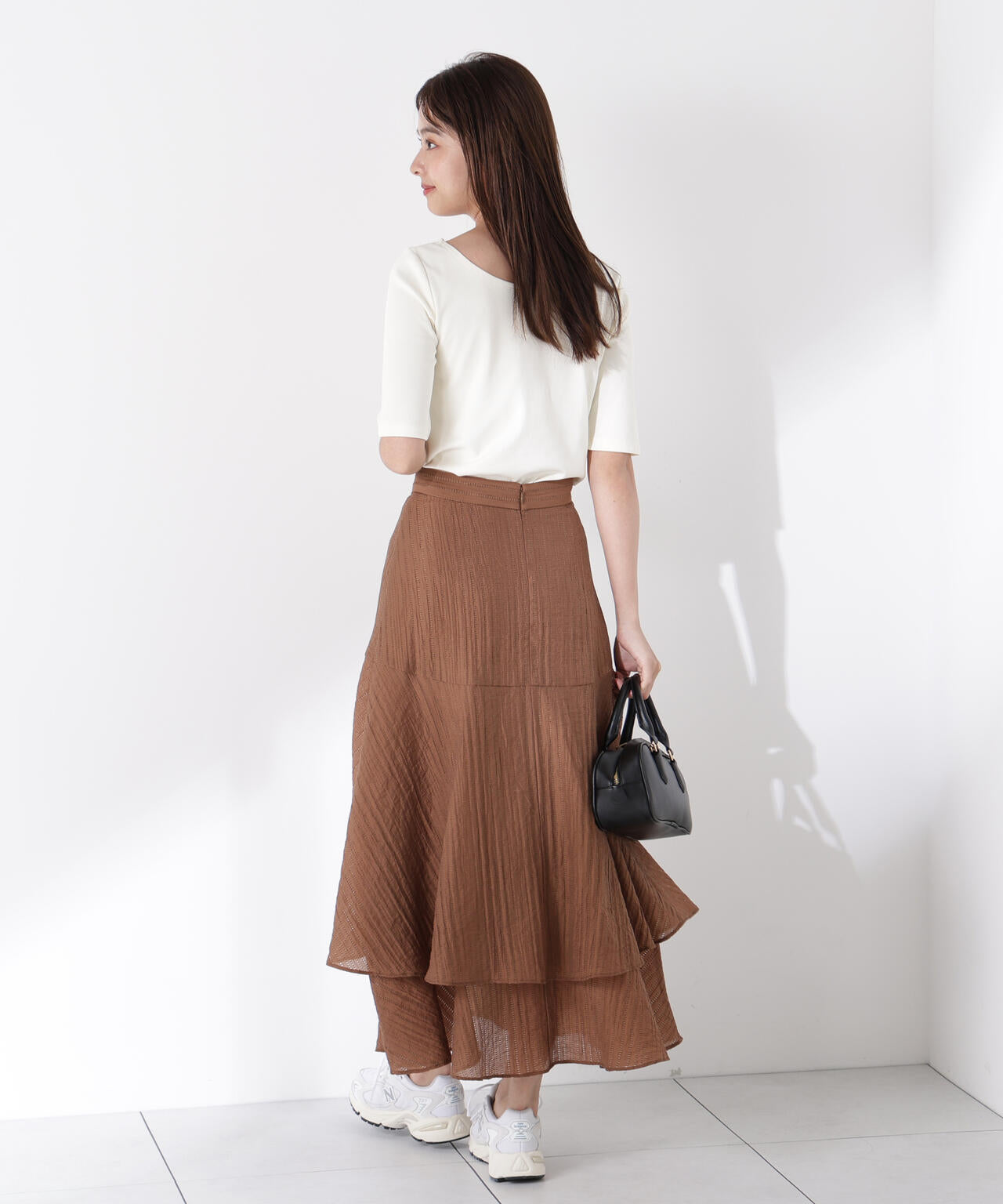 前後2wayフライスTシャツ