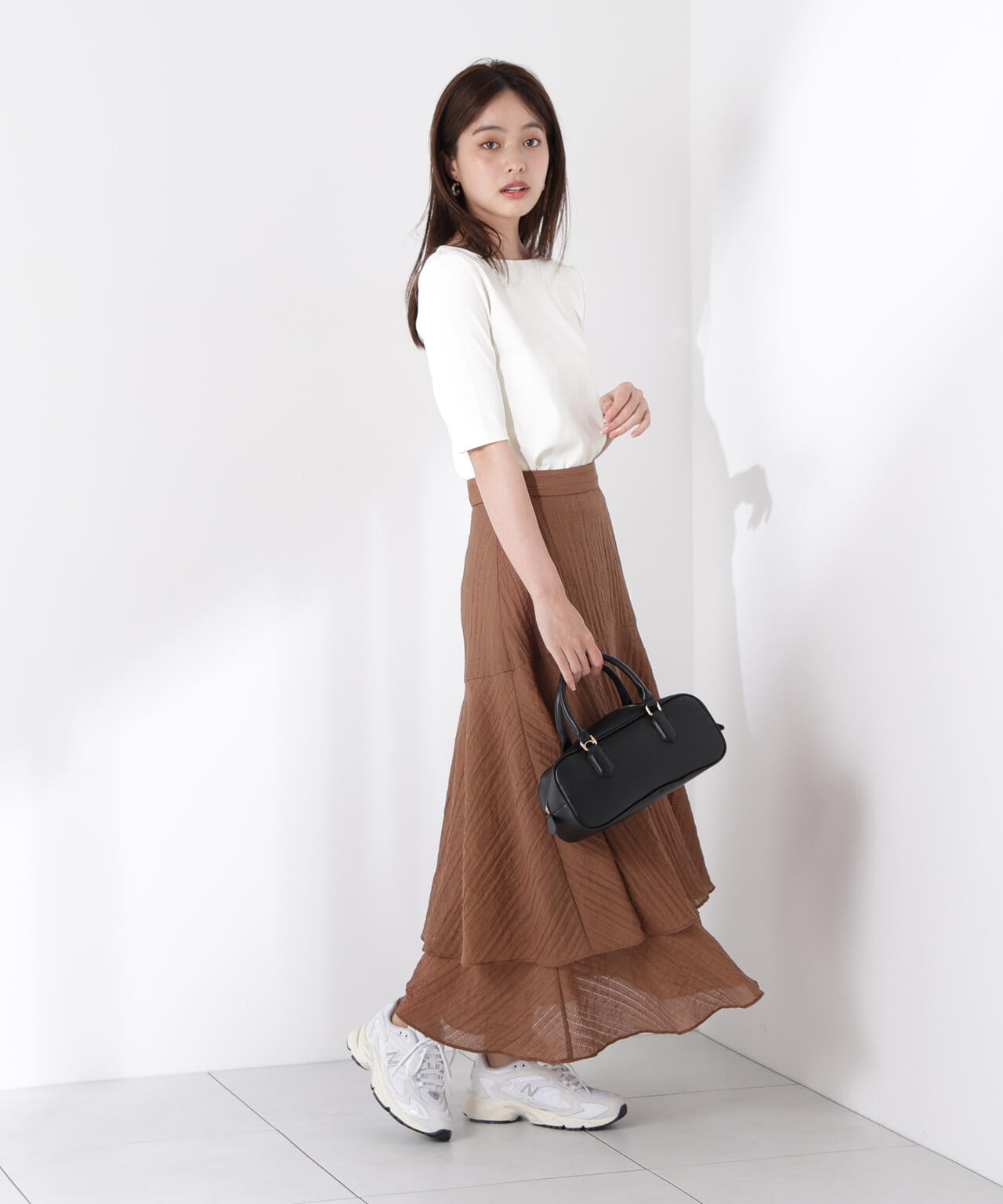 前後2wayフライスTシャツ