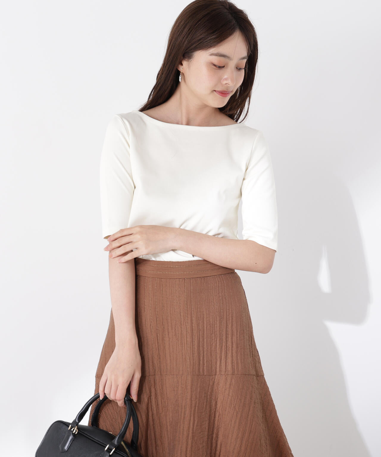 前後2wayフライスTシャツ