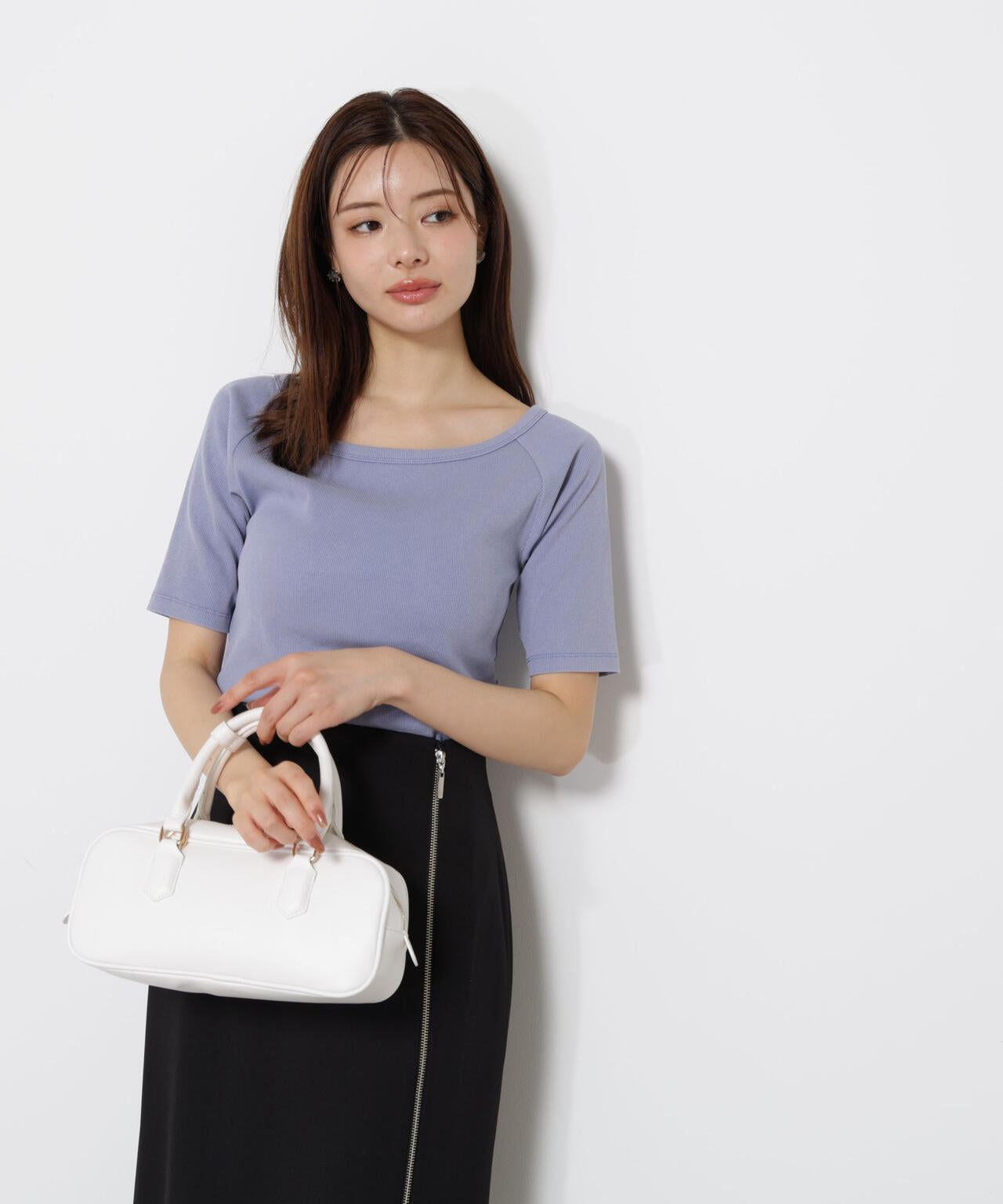 ピグメントリブカットソー