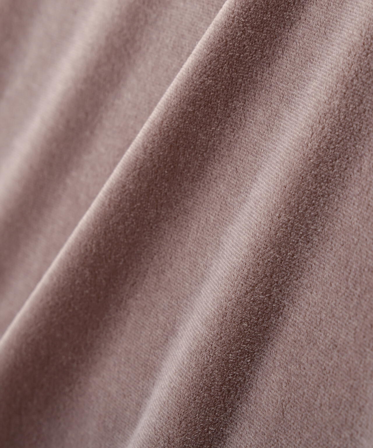 ＜ハンドウォッシャブル＞シアーベロア5分袖トップス