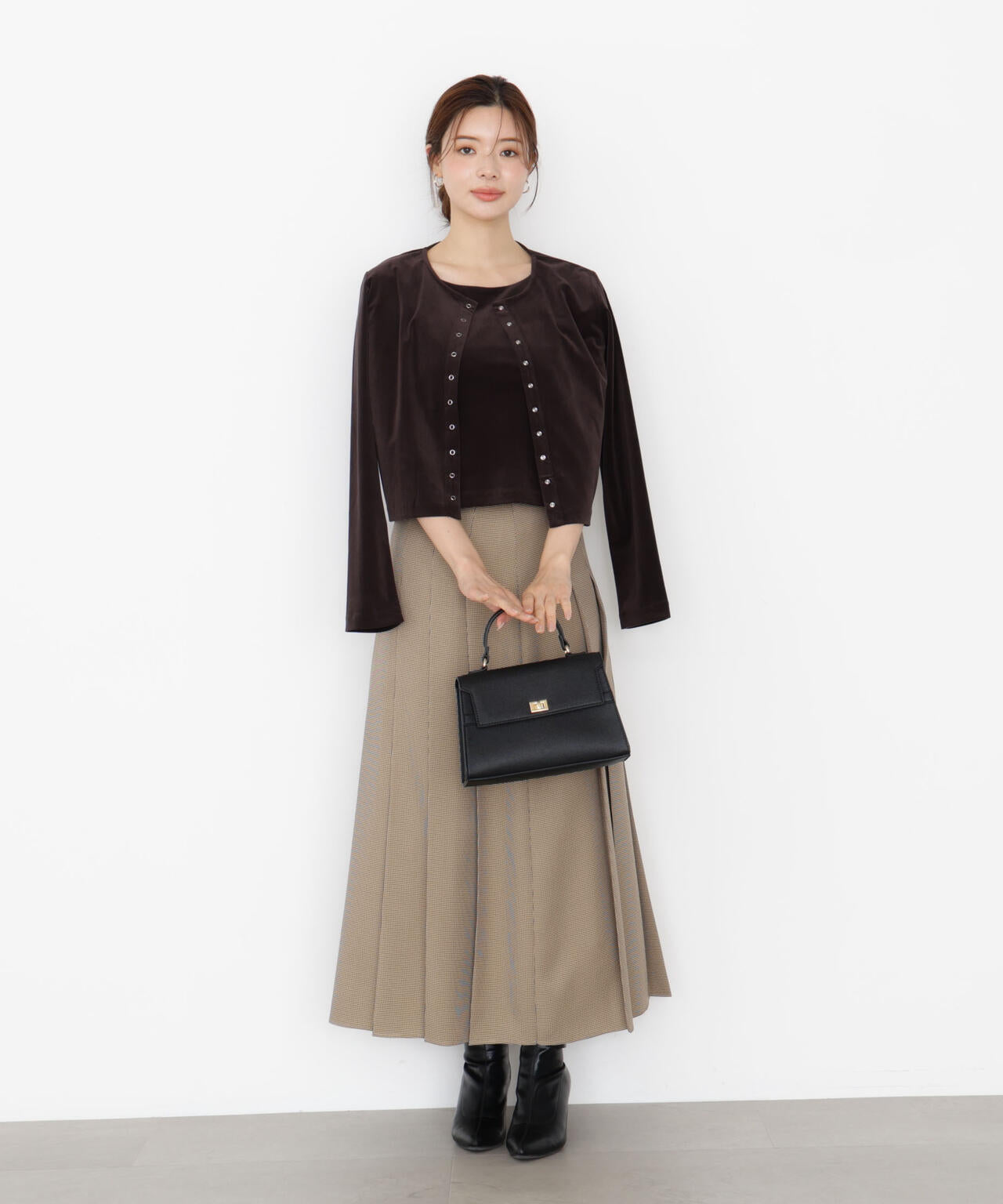 【松川星さん着用】ベロアSETUP