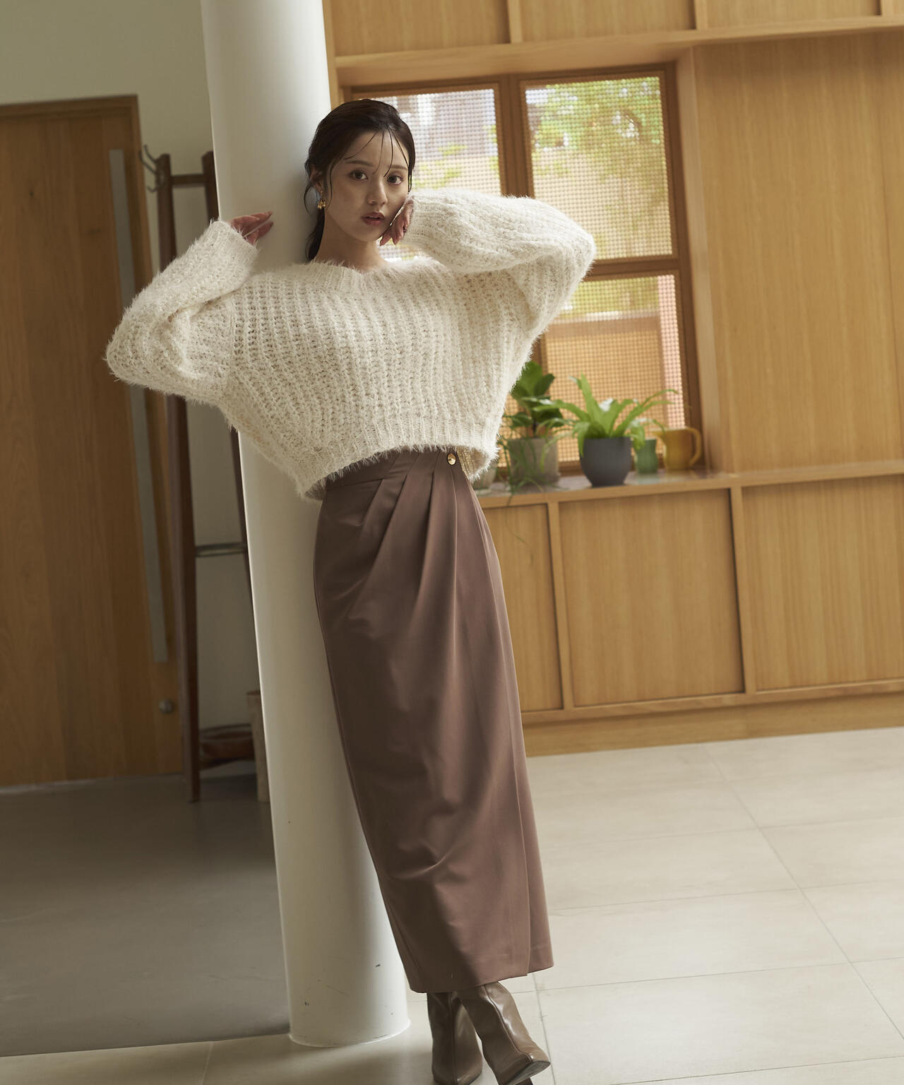 ほっこり ローゲージざっくりニット | PROPORTION BODY DRESSING