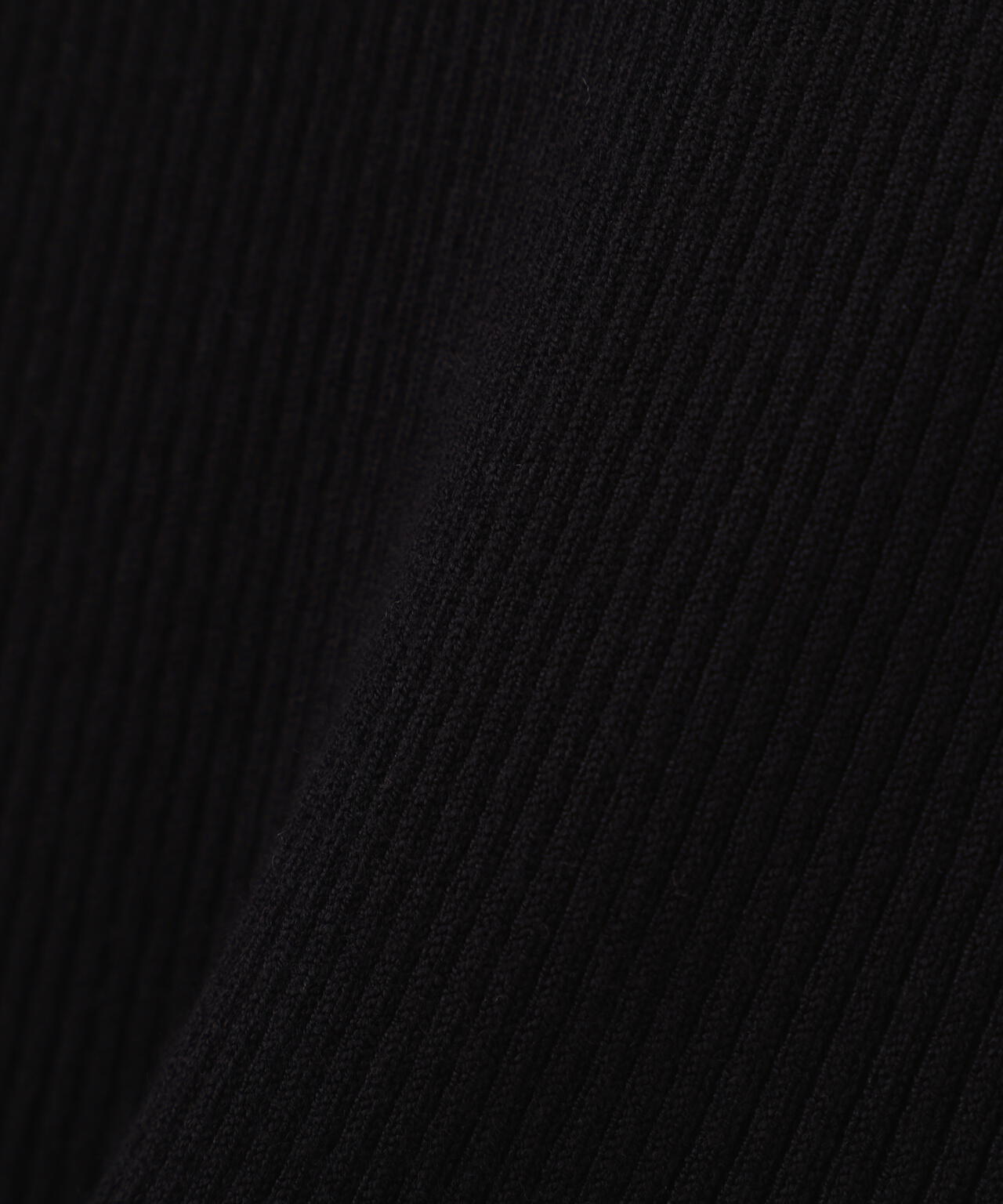 アシメパールデザインニット