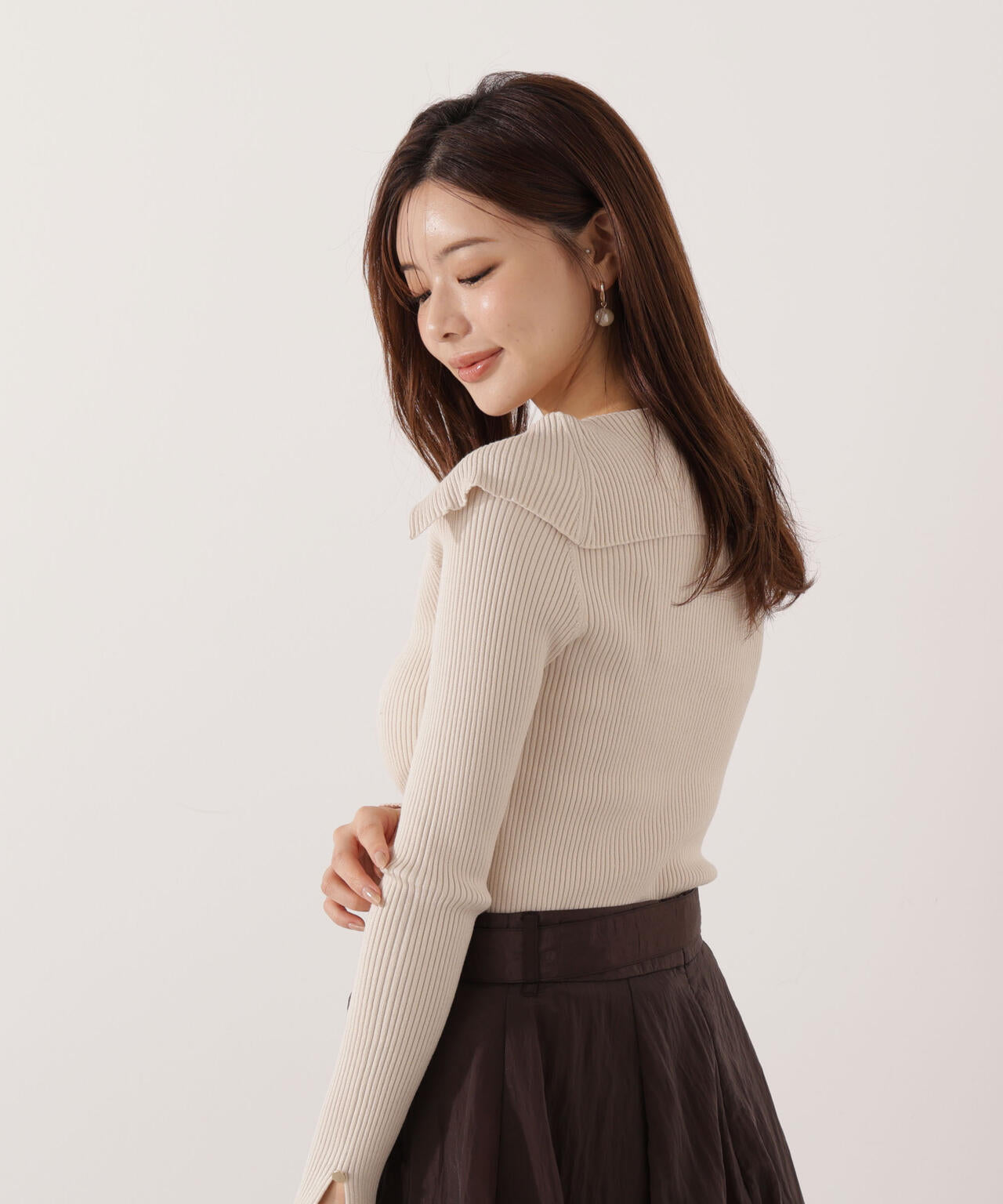 Aoharu ボディーフィット 10個 ポインテッドフレアヒールブーツ | PROPORTION BODY DRESSING