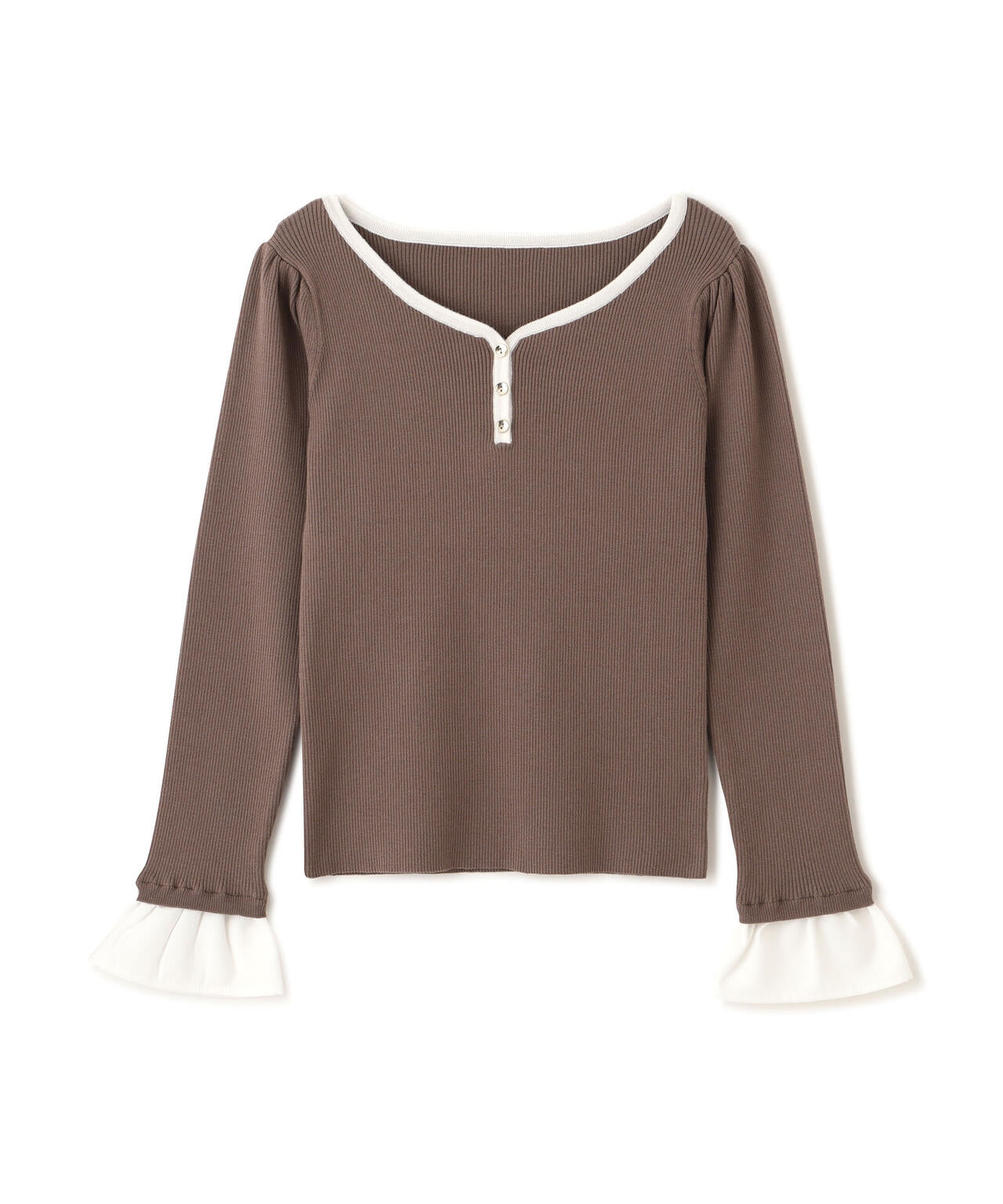 異素材スリーブニット | PROPORTION BODY DRESSING（プロポーション