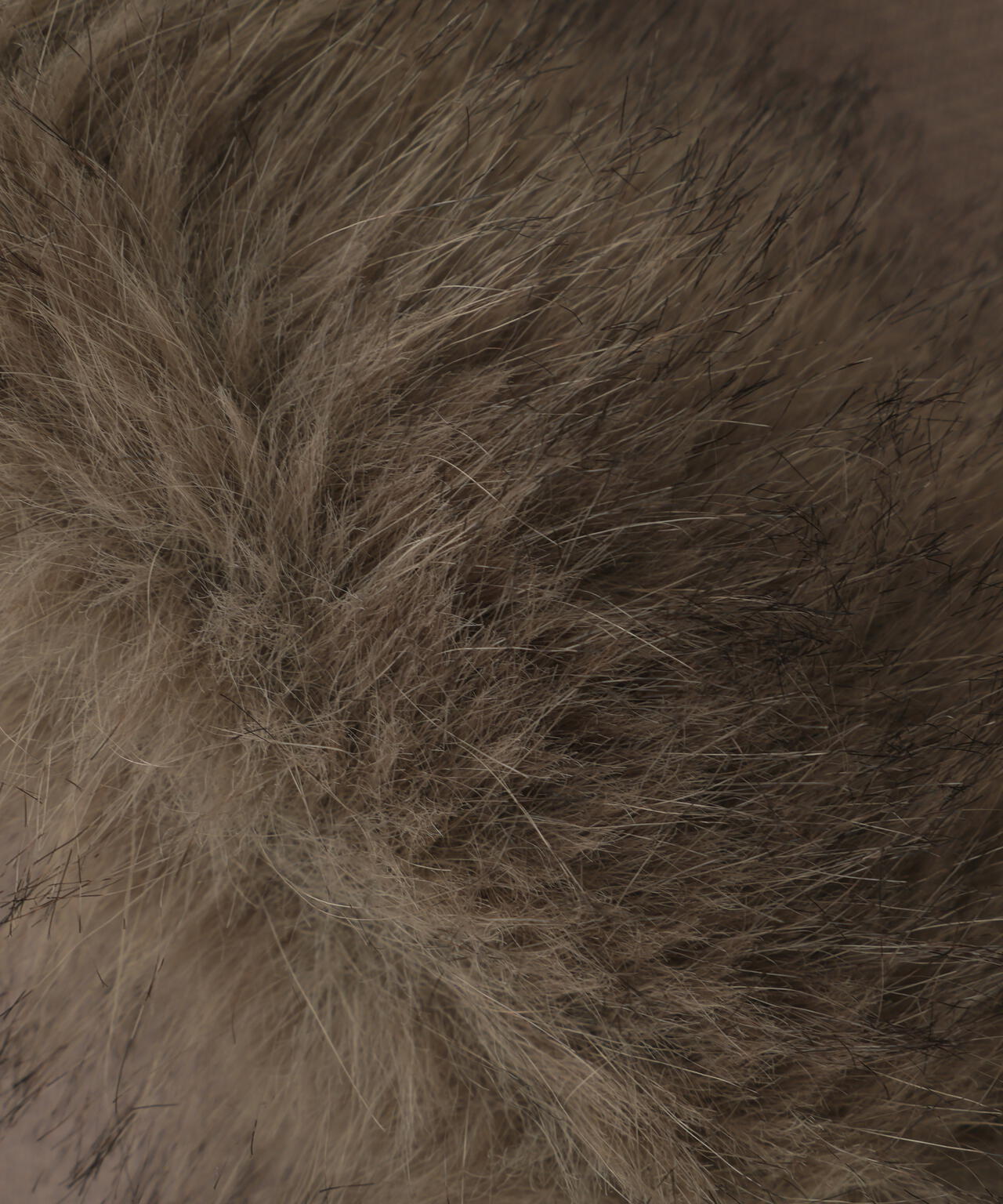 エコファー付きニットパーカー