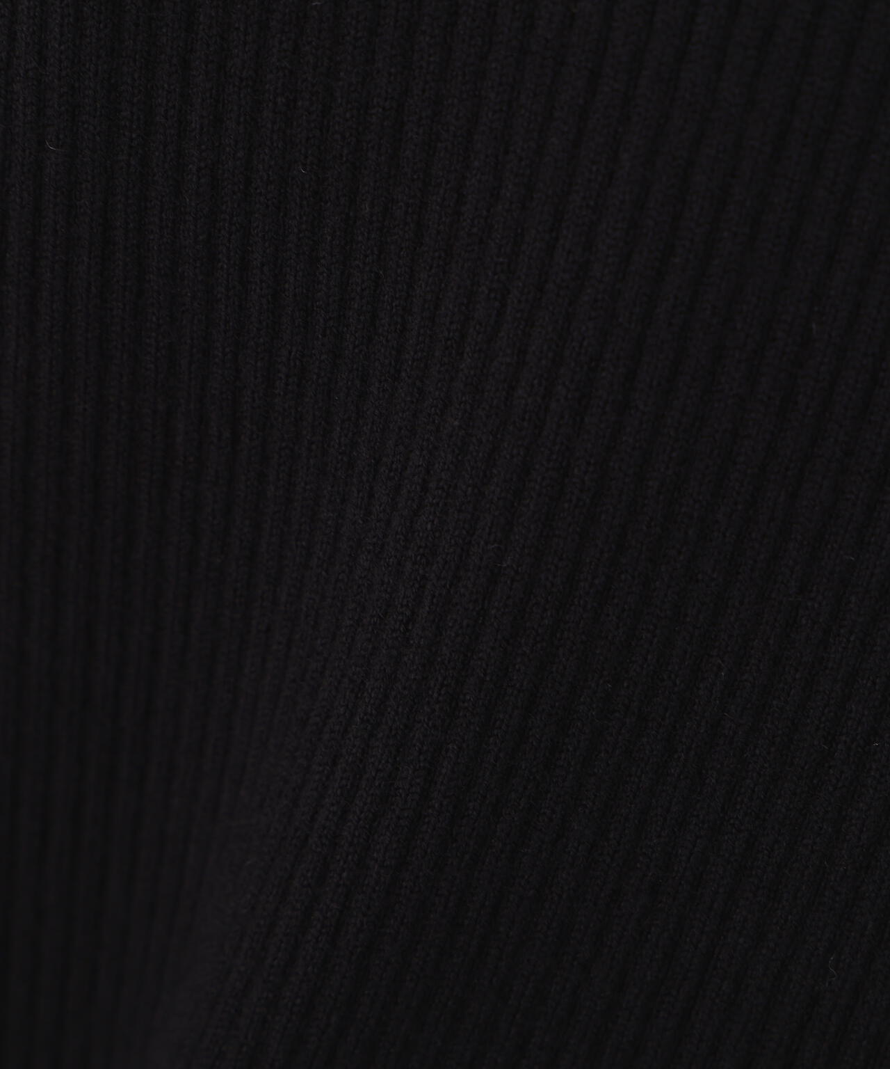 ＜ウォッシャブル＞部分シアーリブニット