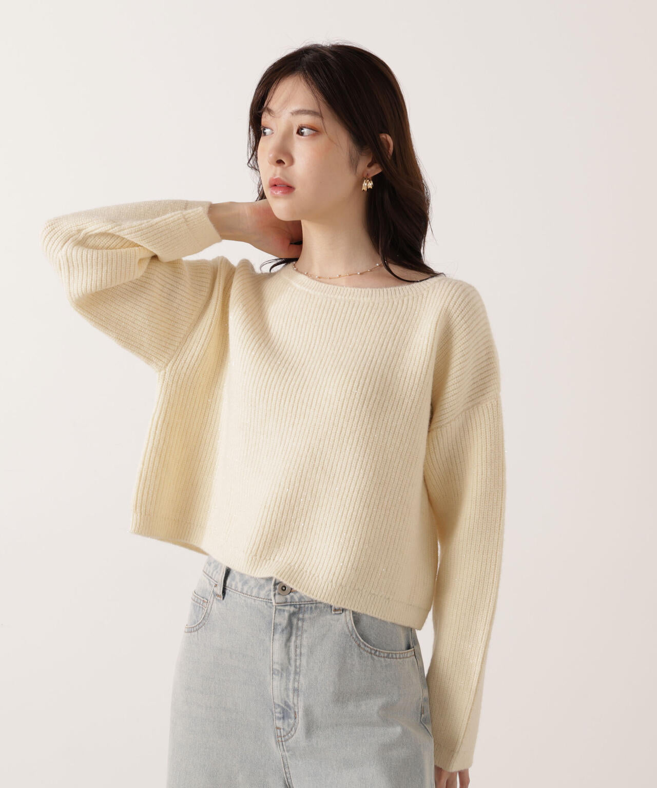 アンジェリーナボックスニット