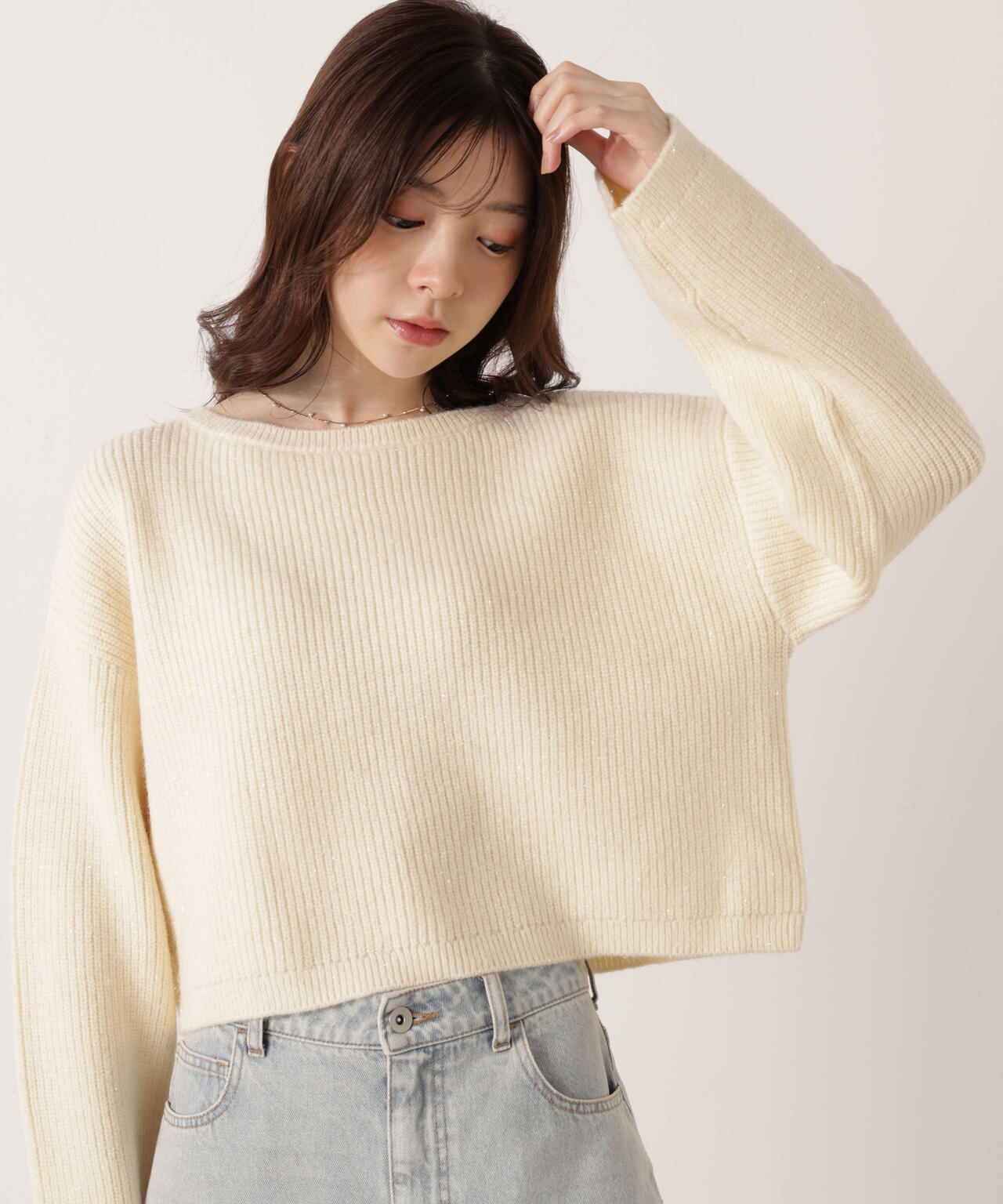 アンジェリーナボックスニット | PROPORTION BODY DRESSING