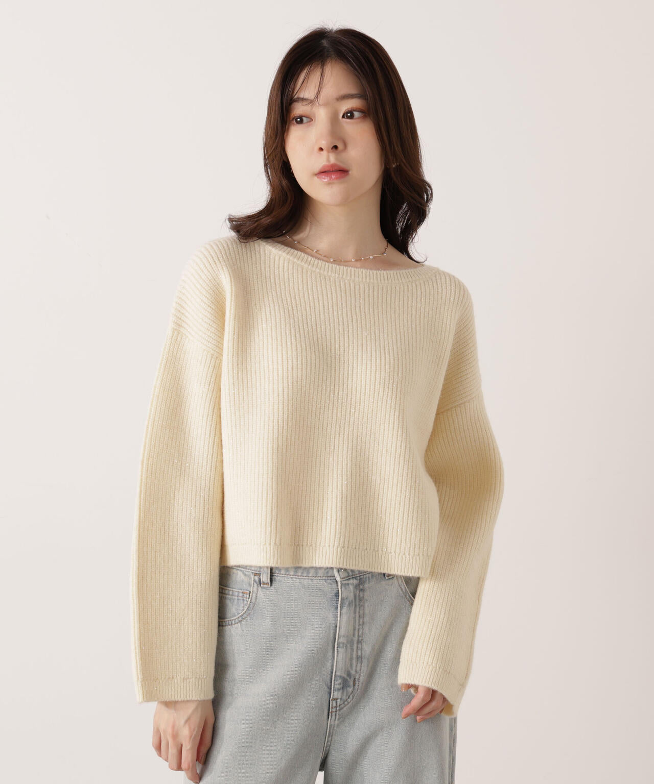 アンジェリーナボックスニット | PROPORTION BODY DRESSING