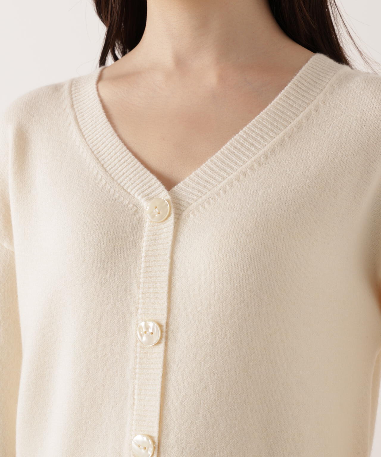 ＜ウォッシャブル＞バルーンペプラムニット