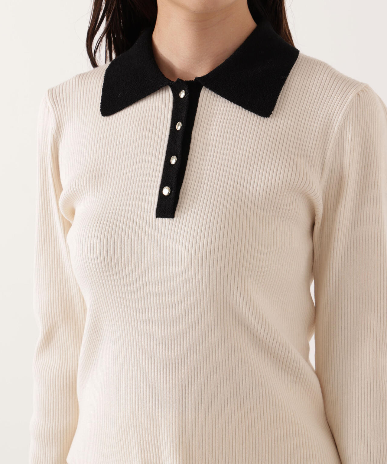 Hbeauty&youth 25SSモールポロニット Hbeauty&youth 25SSモールポロニット Hbeauty&youth 25SSモール