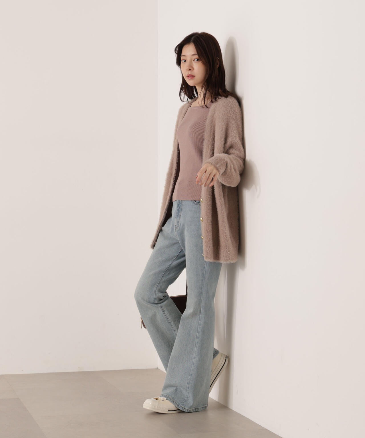 シャギーカーデアンサンブル | PROPORTION BODY DRESSING