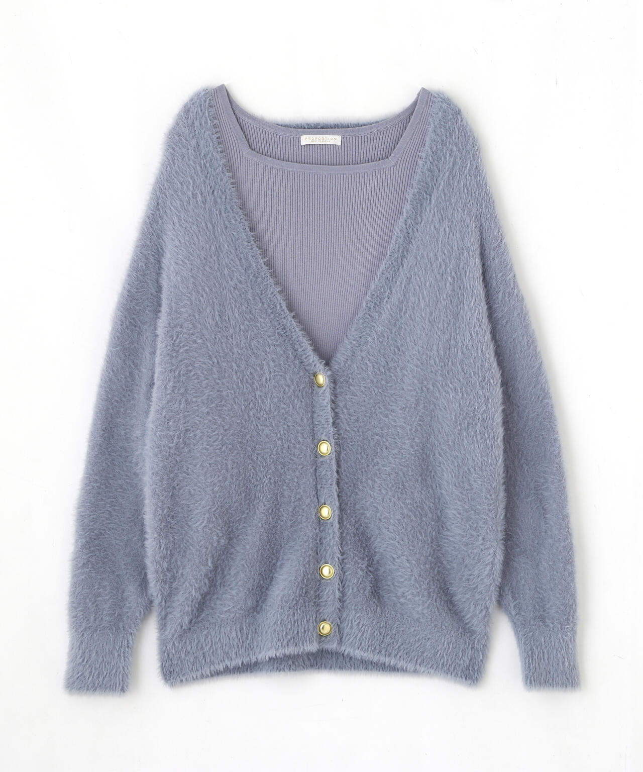 シャギーカーデアンサンブル | PROPORTION BODY DRESSING