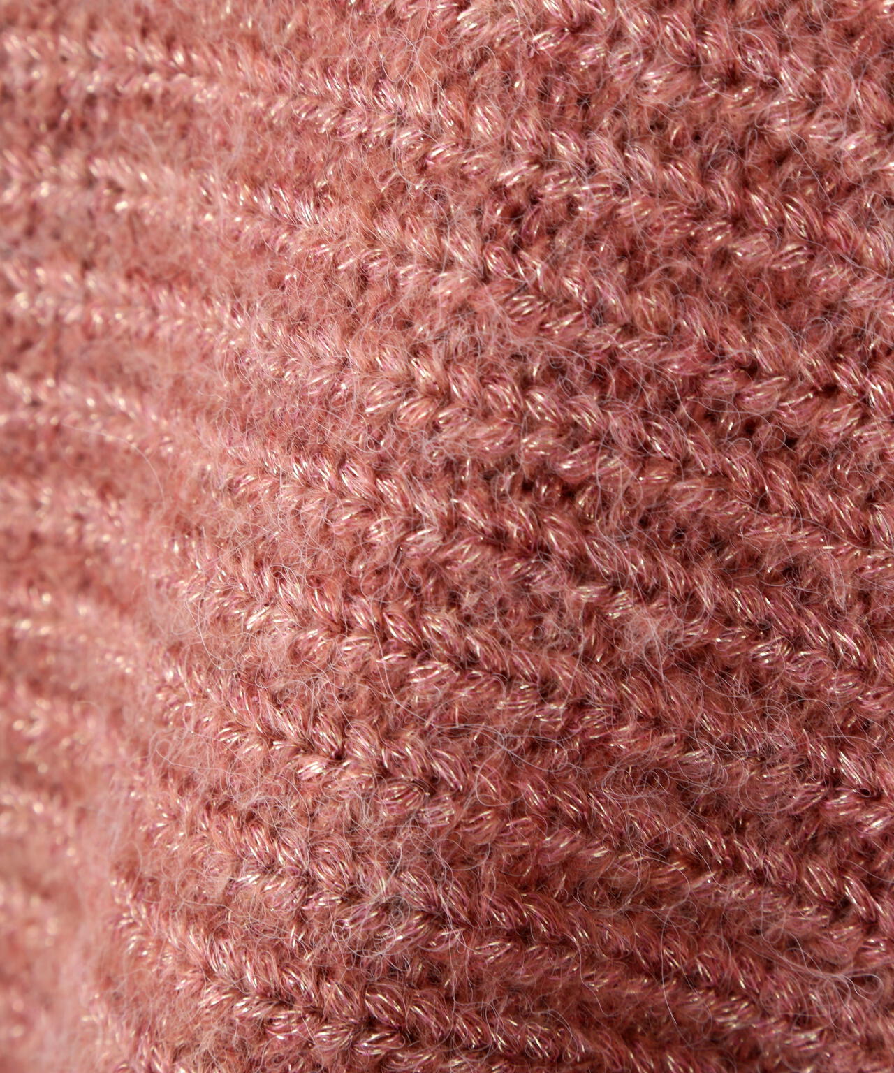 ウールブレンドスタンドカラー畔ニット | PROPORTION BODY DRESSING