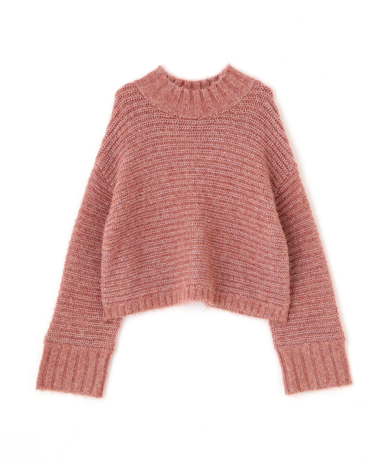 ウールブレンドスタンドカラー畔ニット | PROPORTION BODY DRESSING ウールブレンドスタンドカラー畔ニット | PROPORTION BODY DRESSING