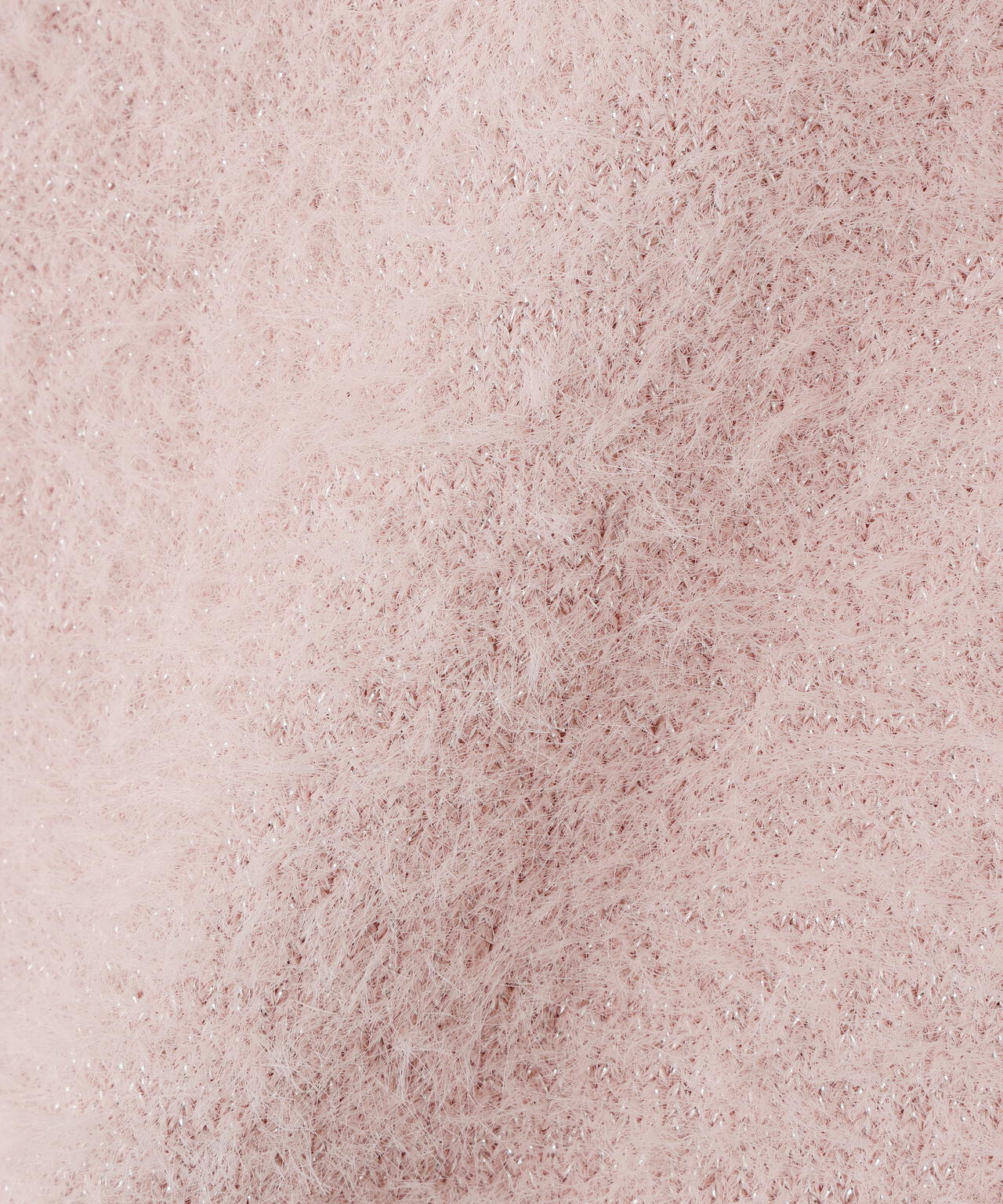 【加藤栞さん着用】ミニシャギーオフショルニット【ネイビー：WEB・一部店舗限定】