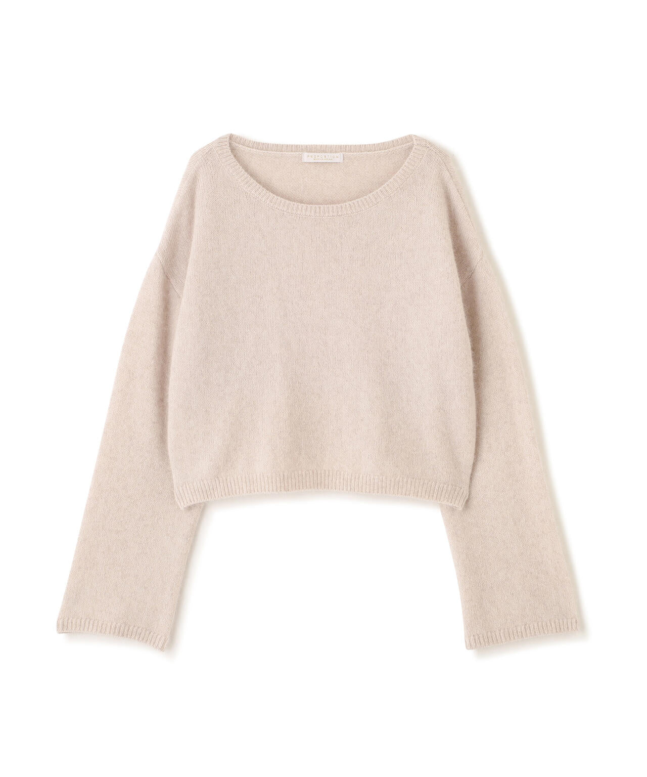 ショートFOX混ニット