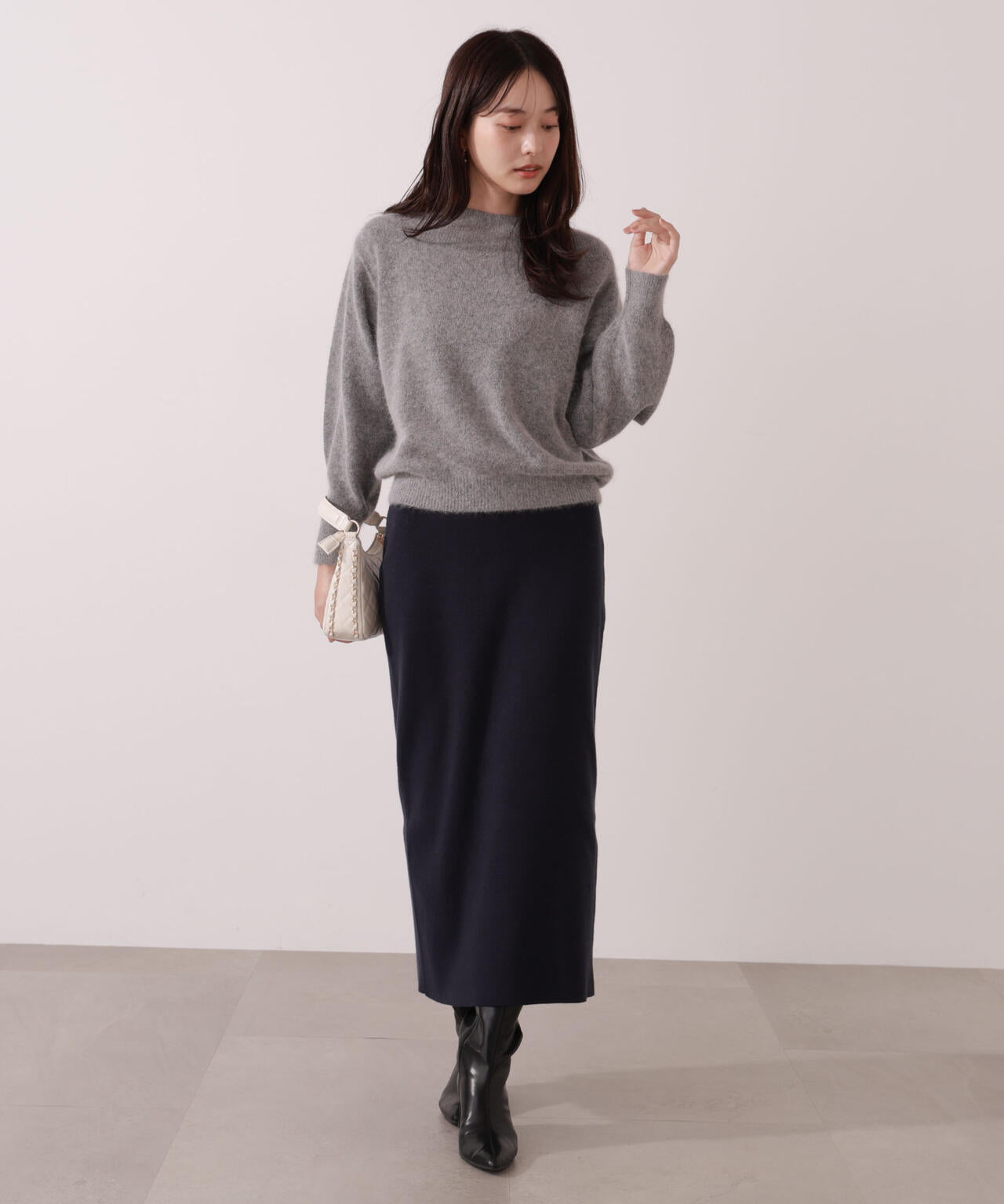 FOX混ニット | PROPORTION BODY DRESSING（プロポーションボディ