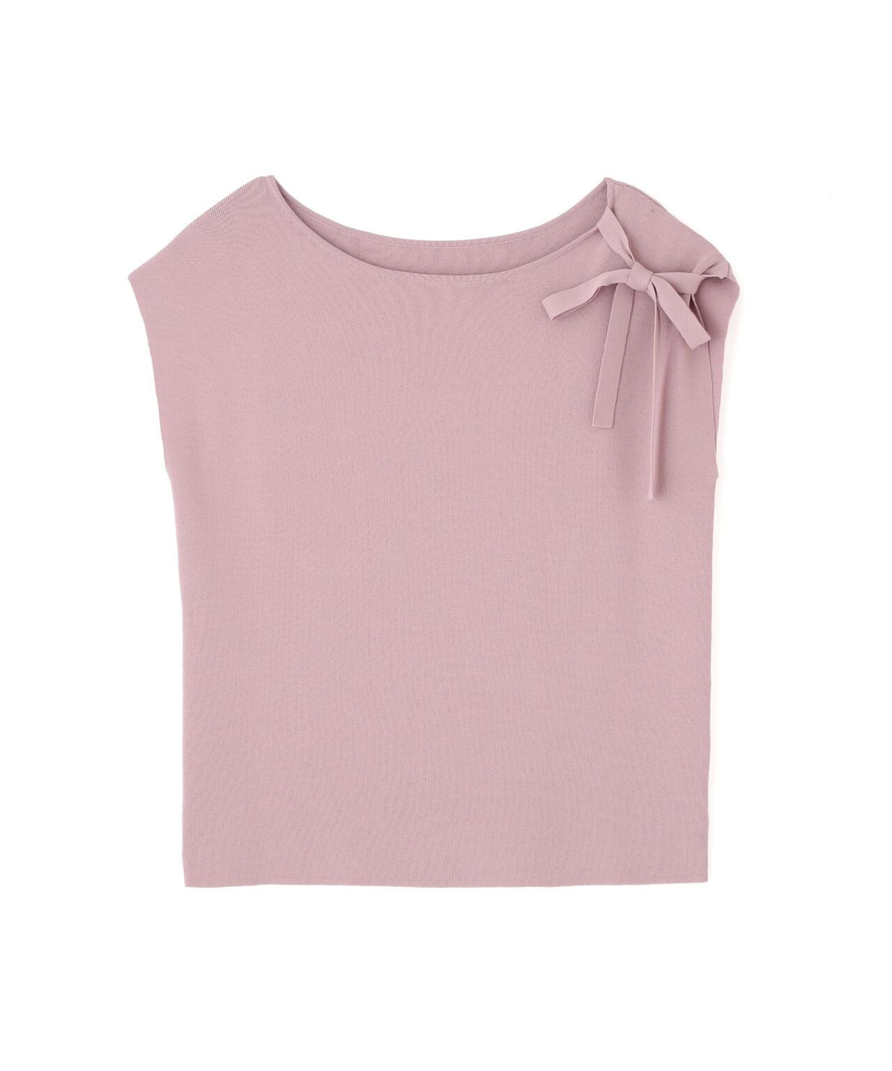 肩リボンアシメニット