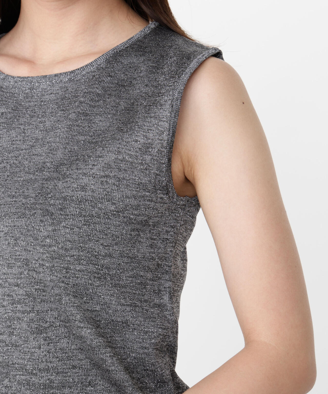 シアーリブニットアンサンブル