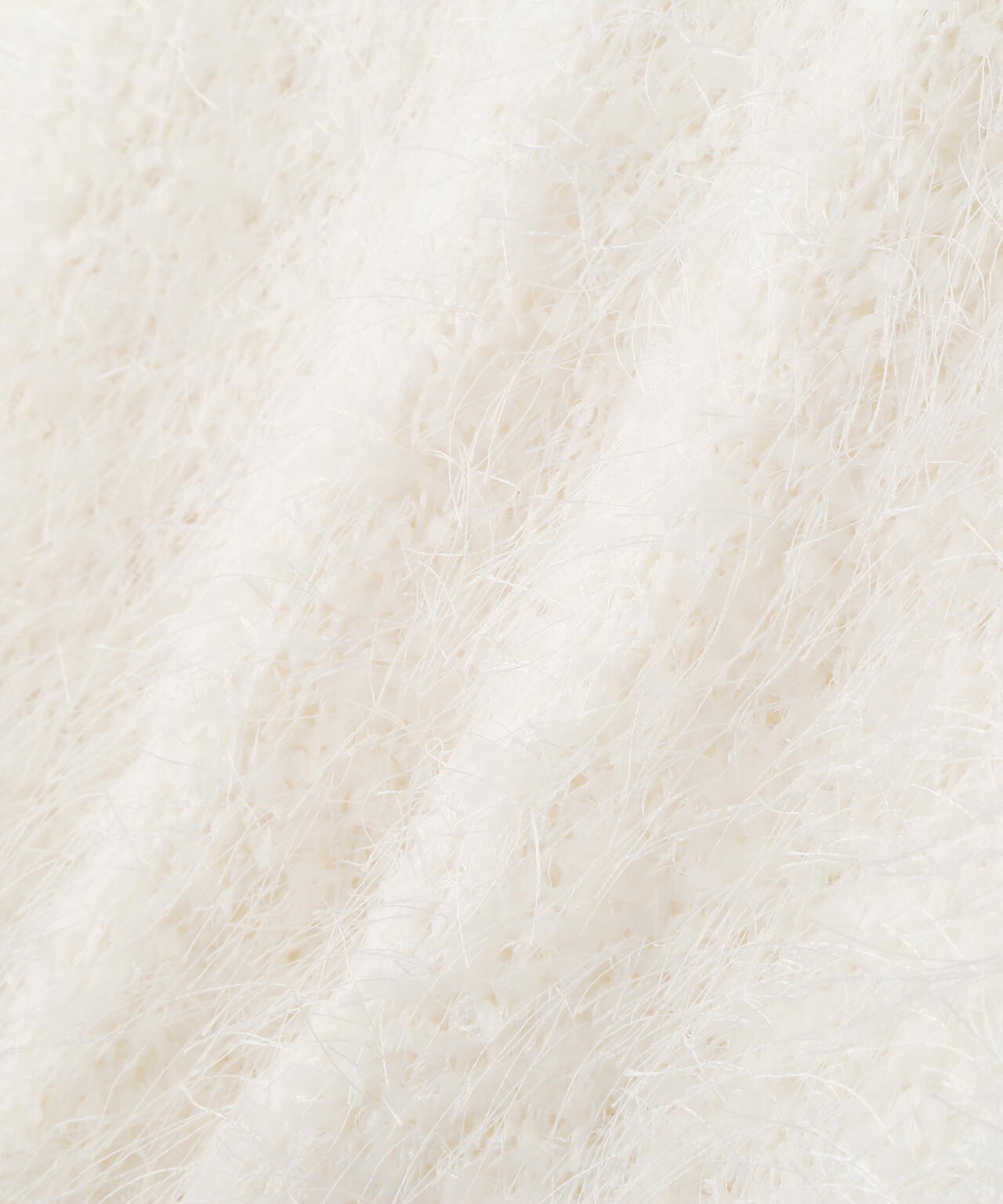 ＜ハンドウォッシャブル＞フェザーノースリニット