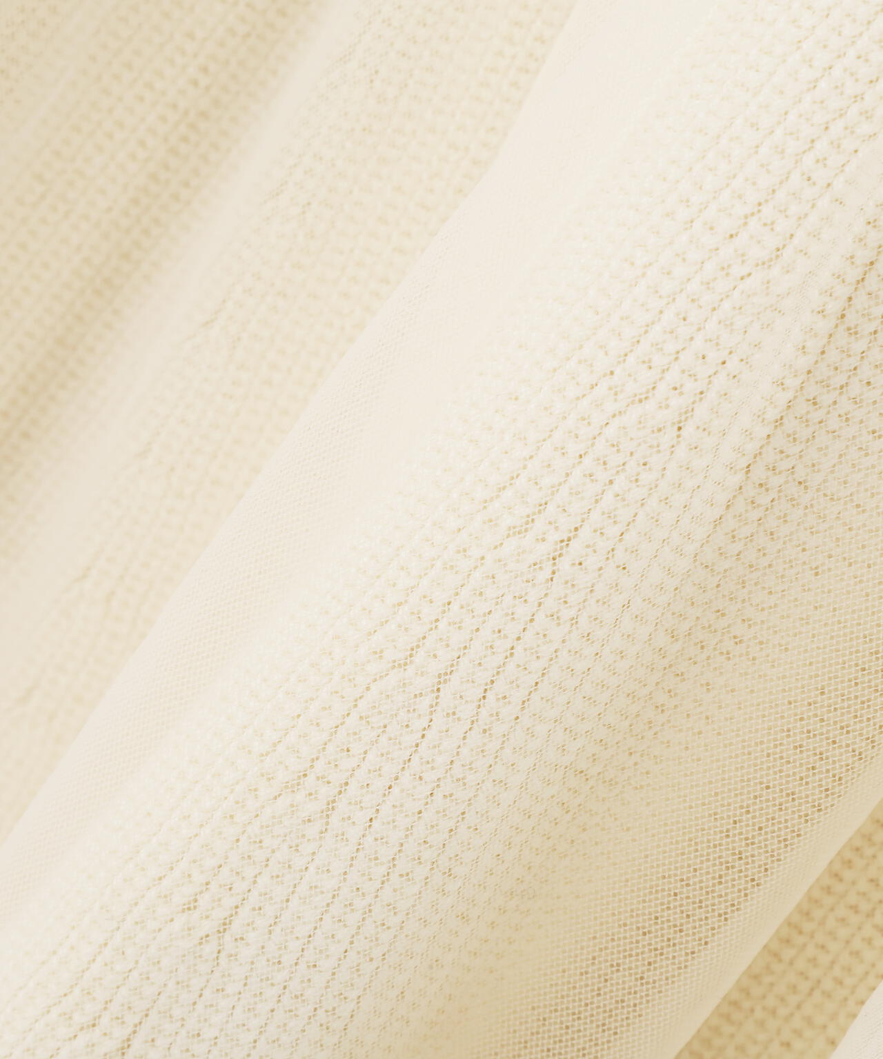 チュールドッキングニットジレ