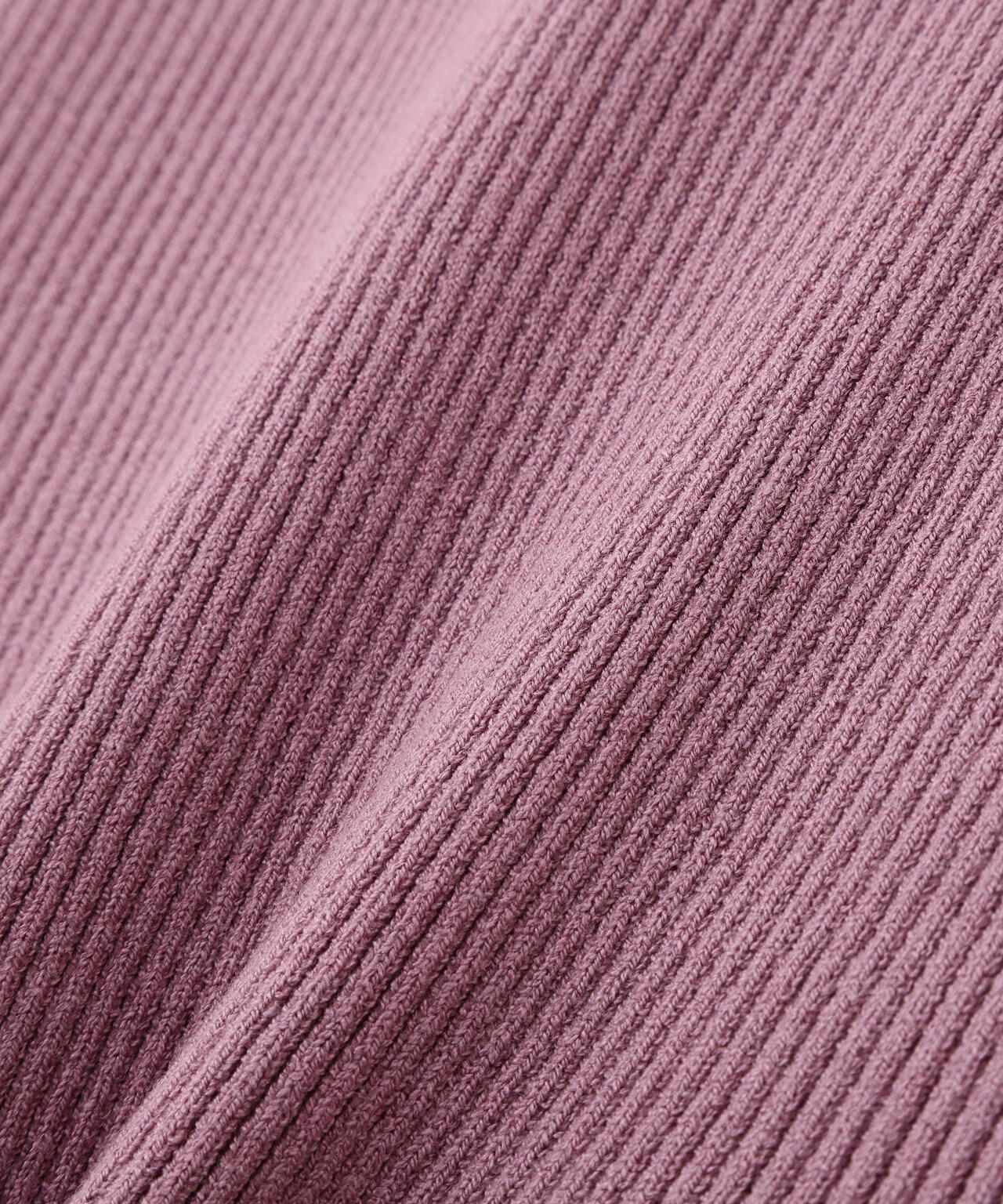 松川星さん着用】＜ハンドウォッシャブル＞ハートカットリブニット