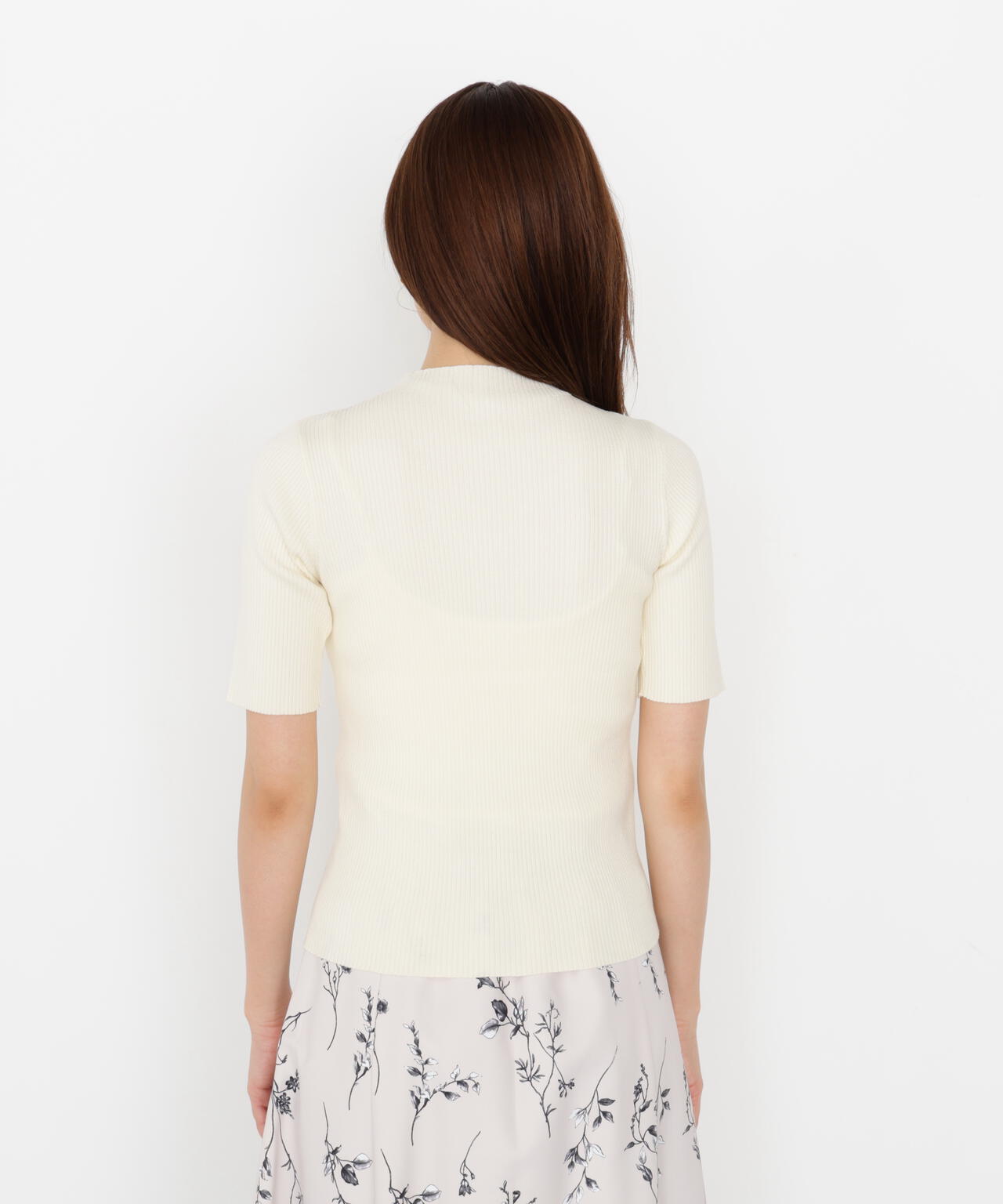 【松川星さん着用】＜ハンドウォッシャブル＞ニュアンス釦ニットアンサンブル