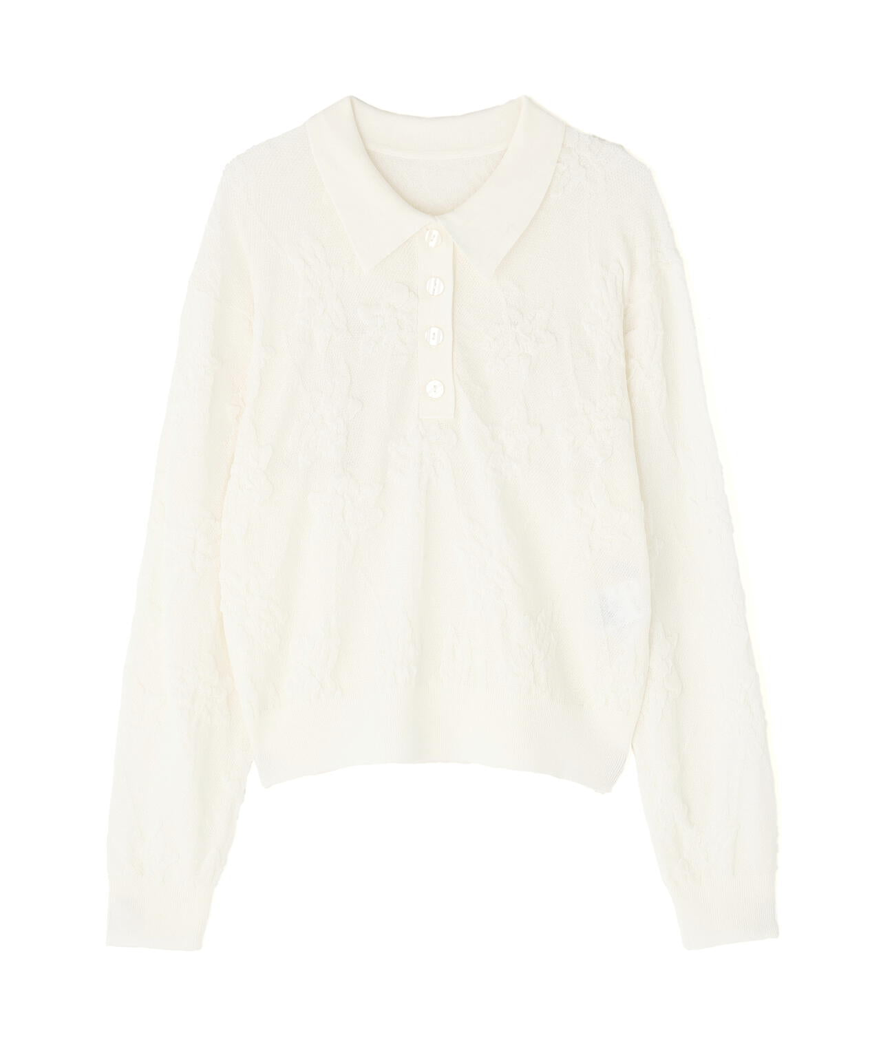 ジャガードレースポロ